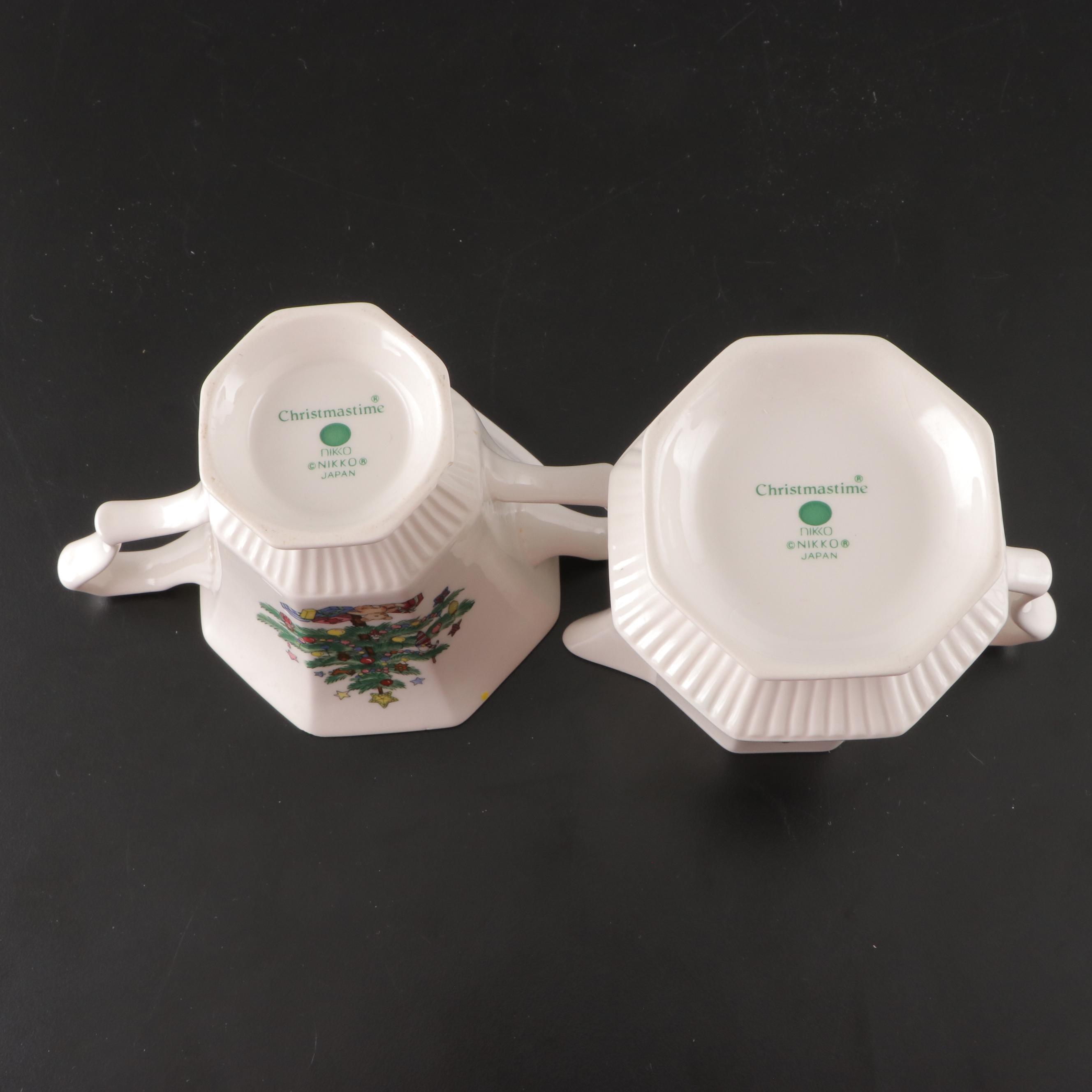 Nikko "Christmastime" Bone China Dinnerware