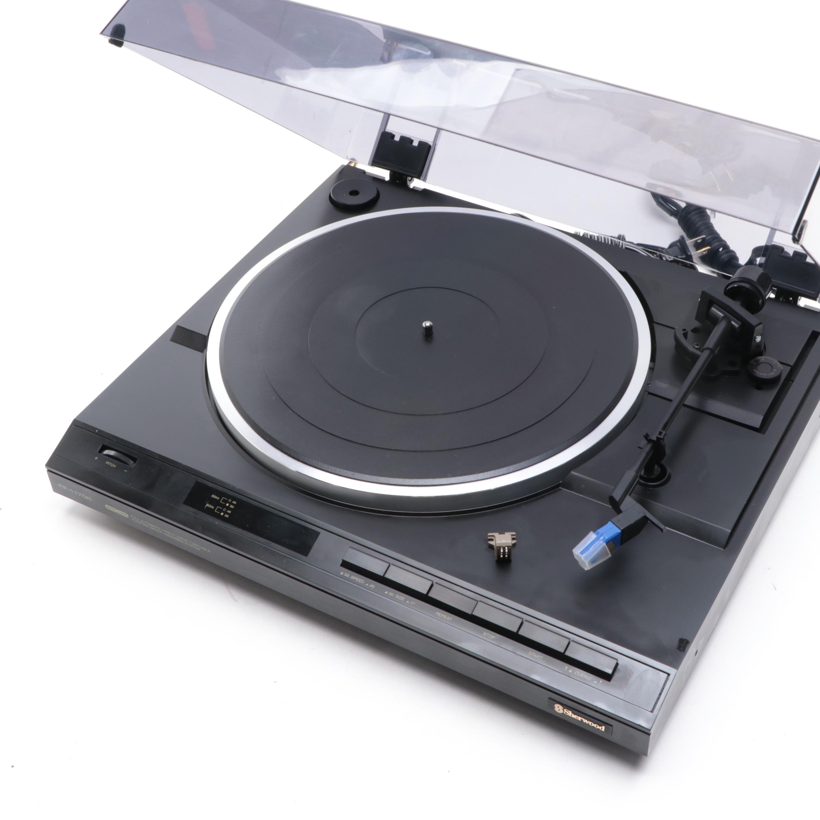 Sherwood Model PF-1170R Automatic Turntable, Late 20th Century