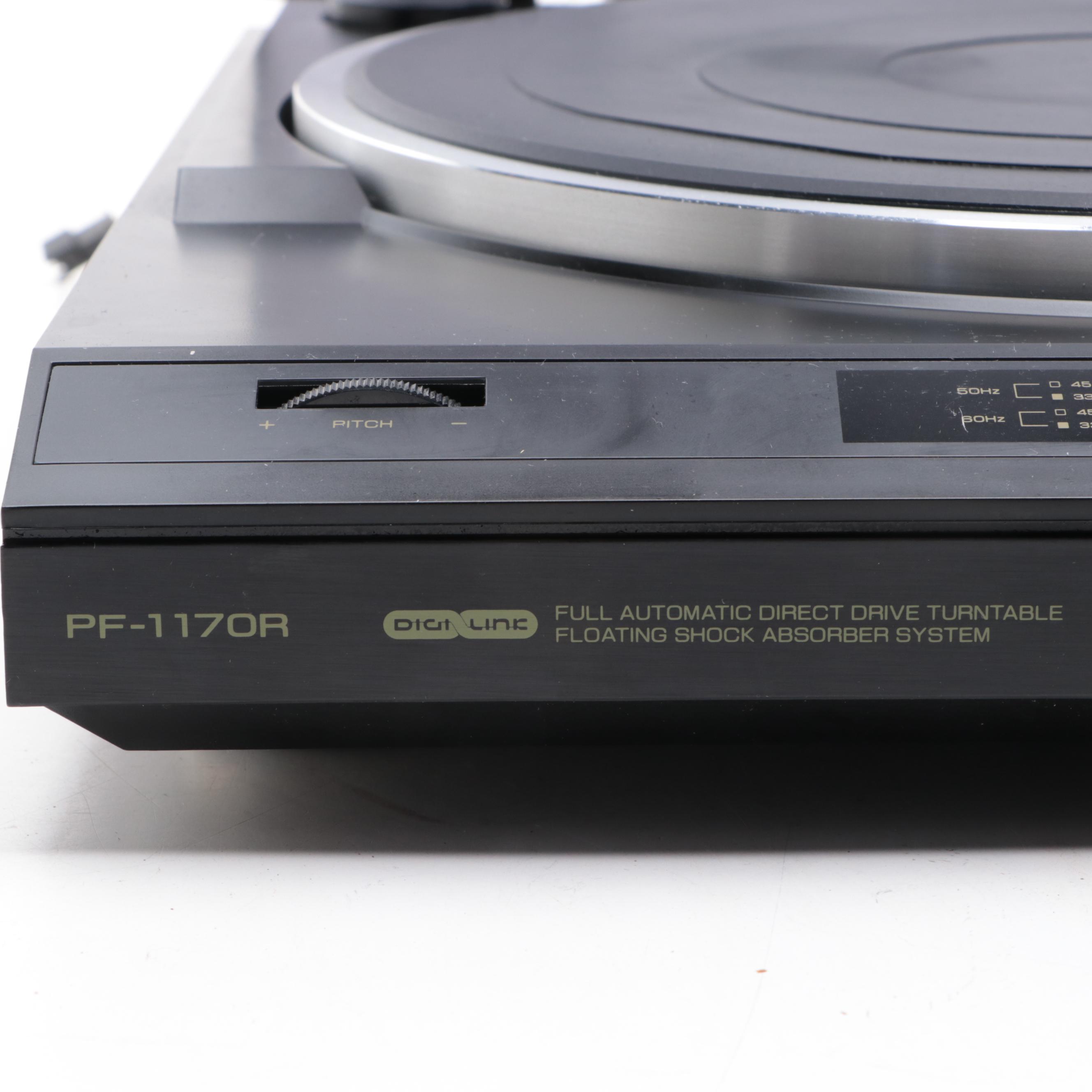 Sherwood Model PF-1170R Automatic Turntable, Late 20th Century