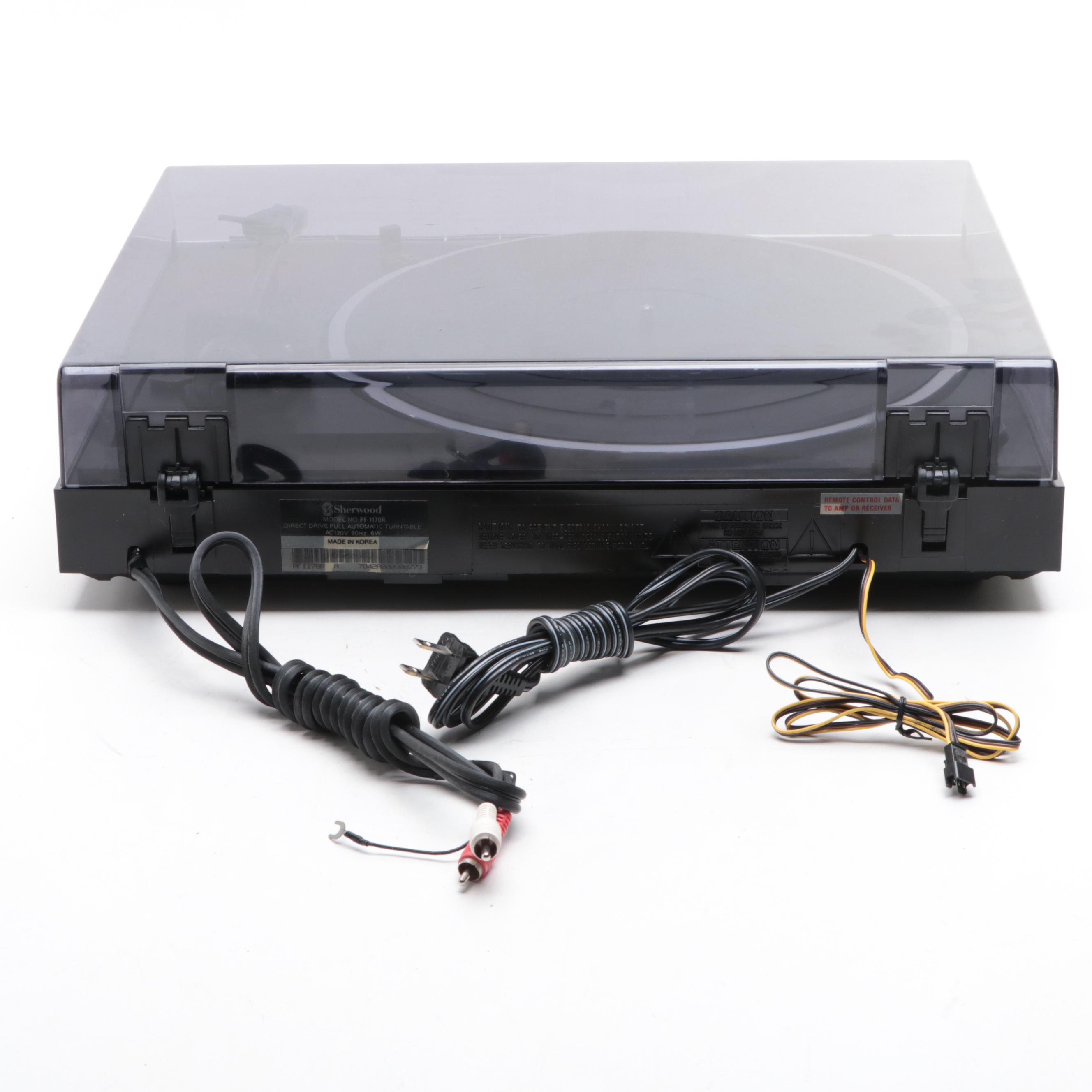 Sherwood Model PF-1170R Automatic Turntable, Late 20th Century
