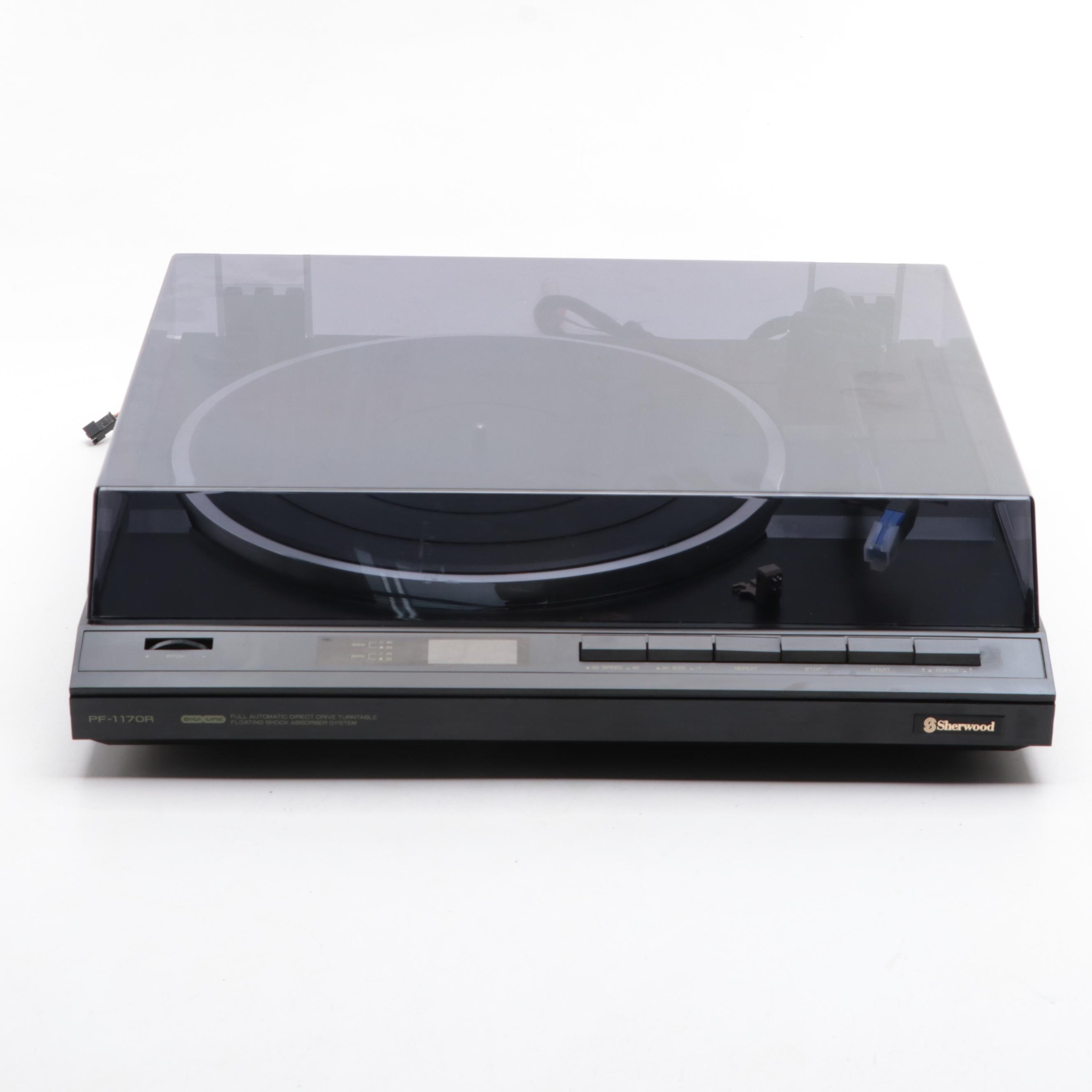 Sherwood Model PF-1170R Automatic Turntable, Late 20th Century
