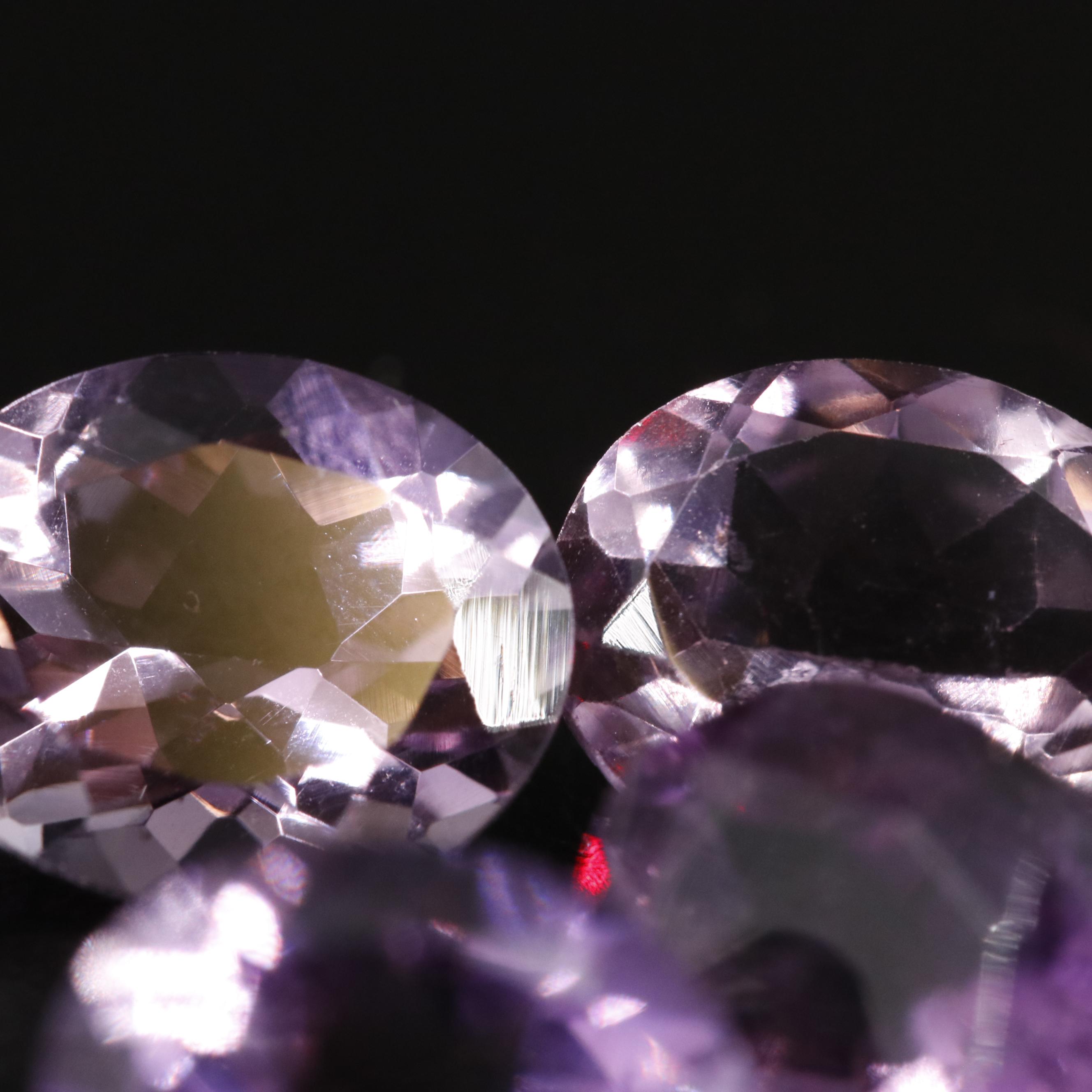 Loose 13.18 CTW Amethyst Lot