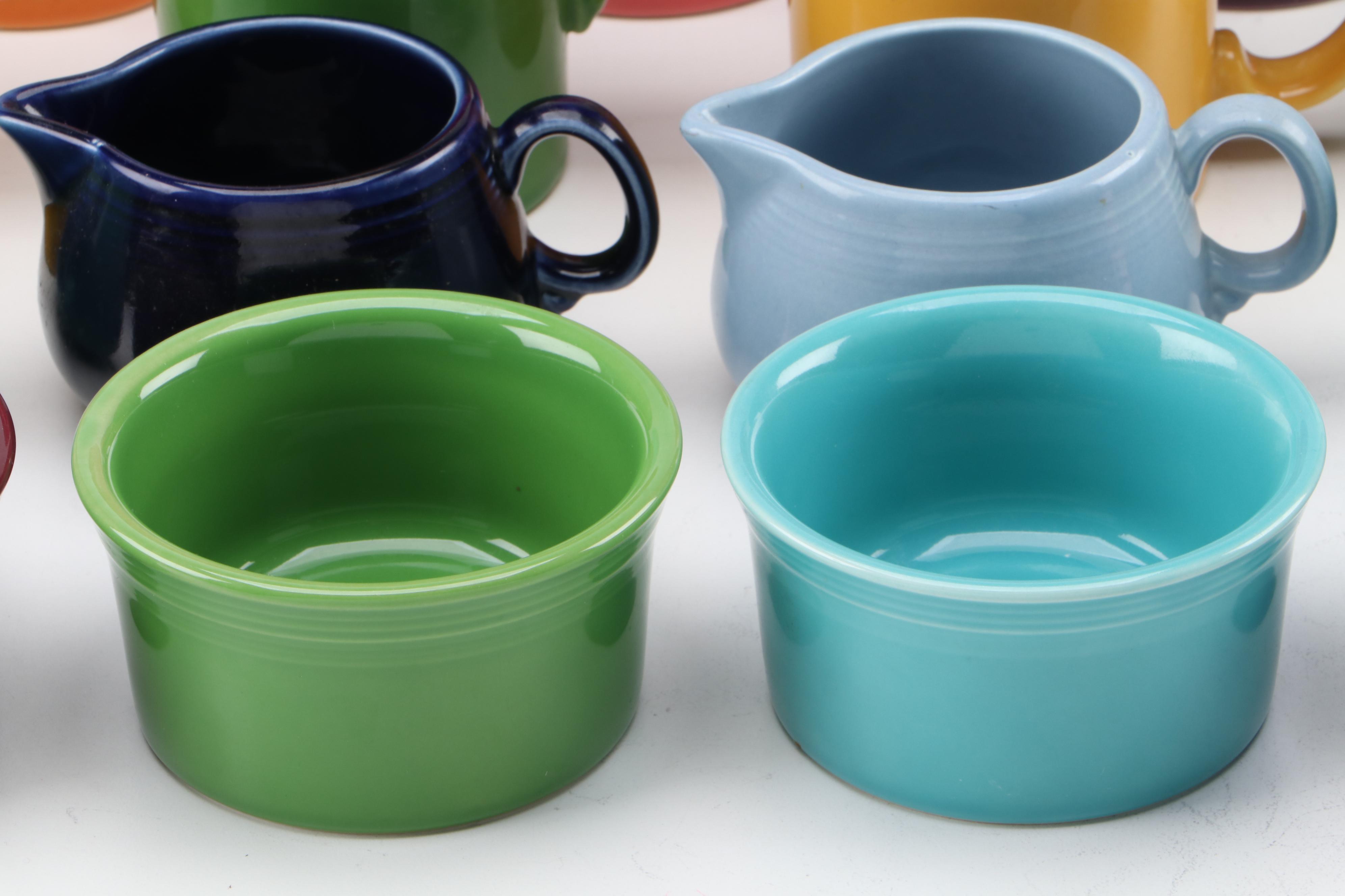 Homer Laughlin "Fiesta" Plates, Bowls, Cups and More