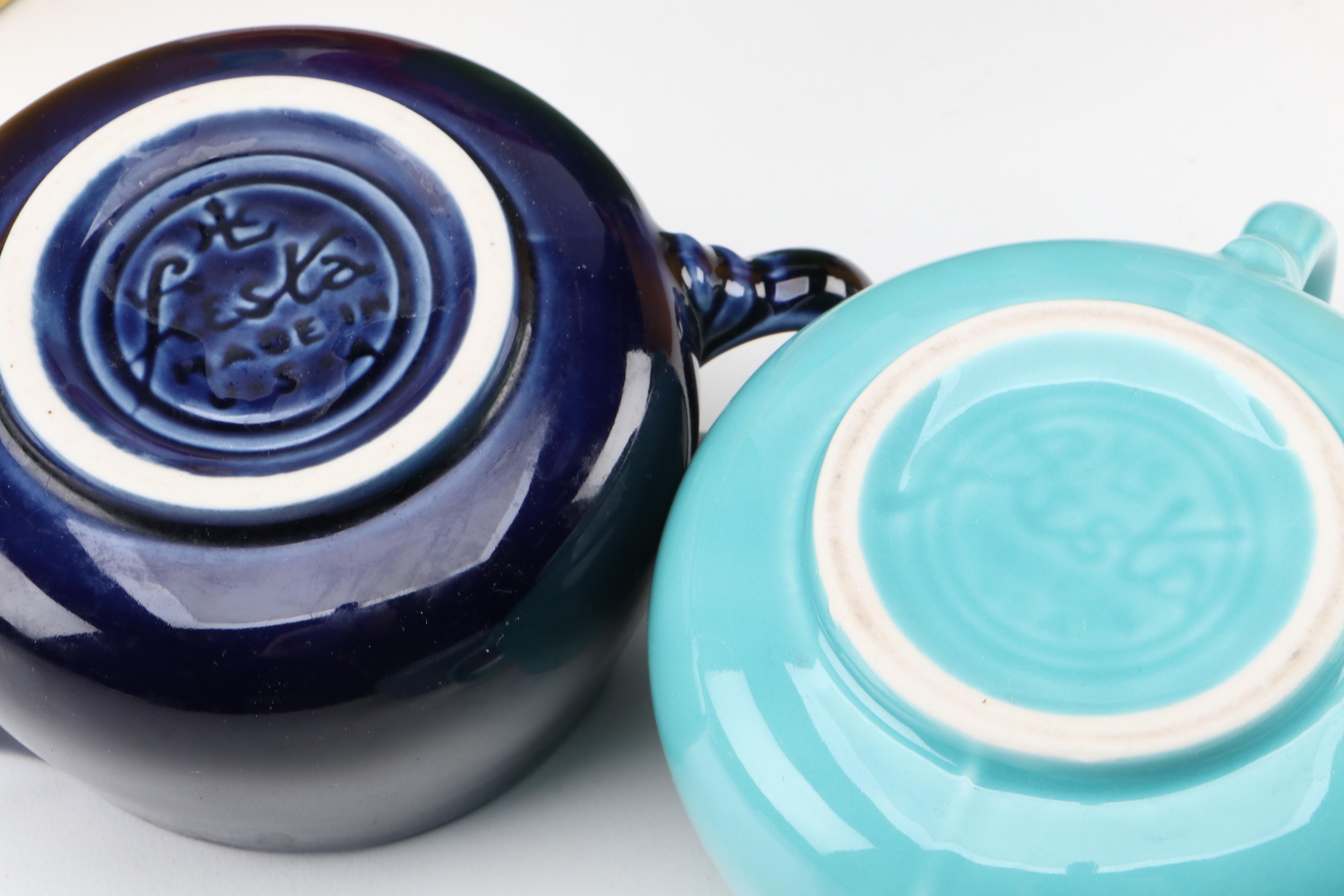 Homer Laughlin "Fiesta" Plates, Bowls, Cups and More