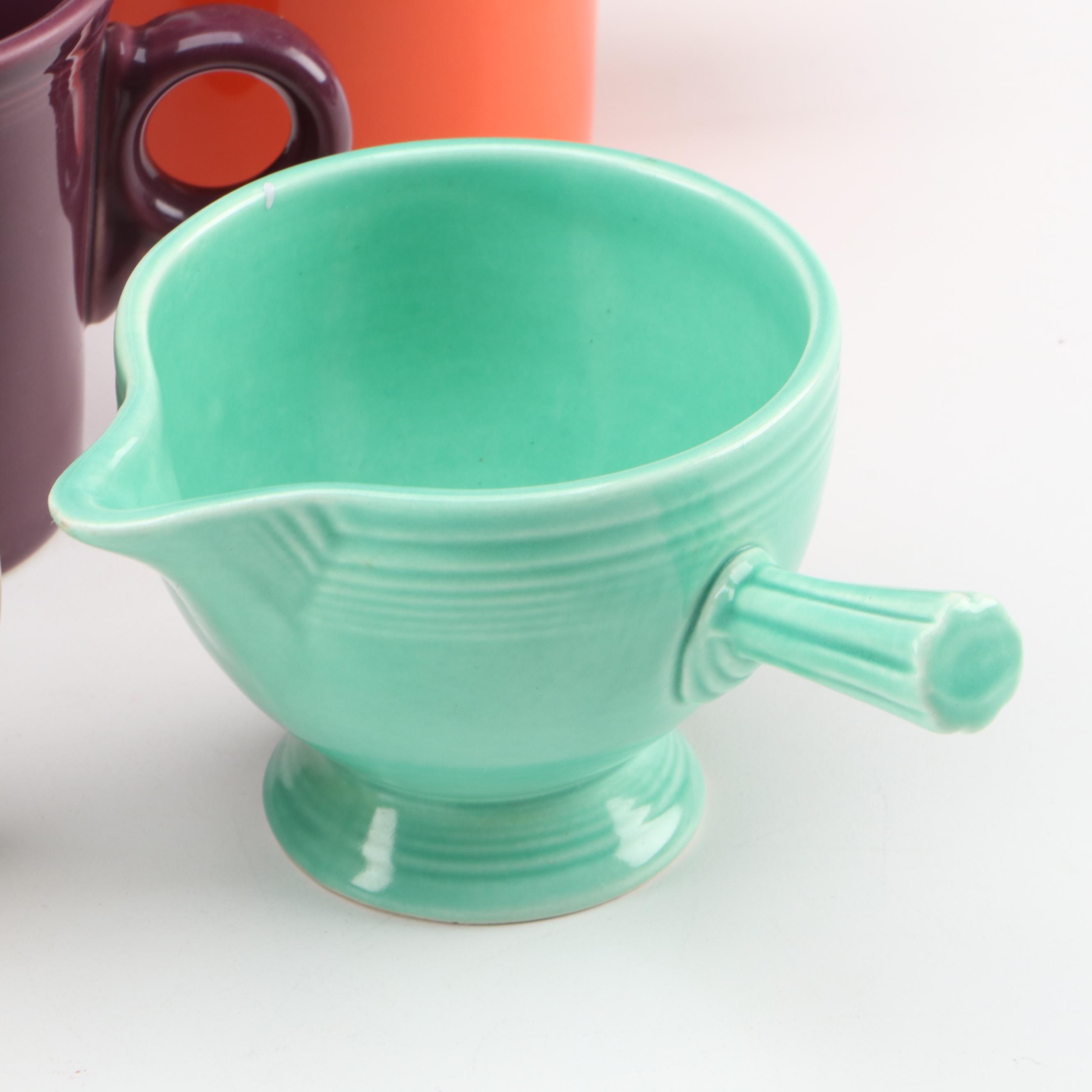 Homer Laughlin "Fiesta" Plates, Bowls, Cups and More