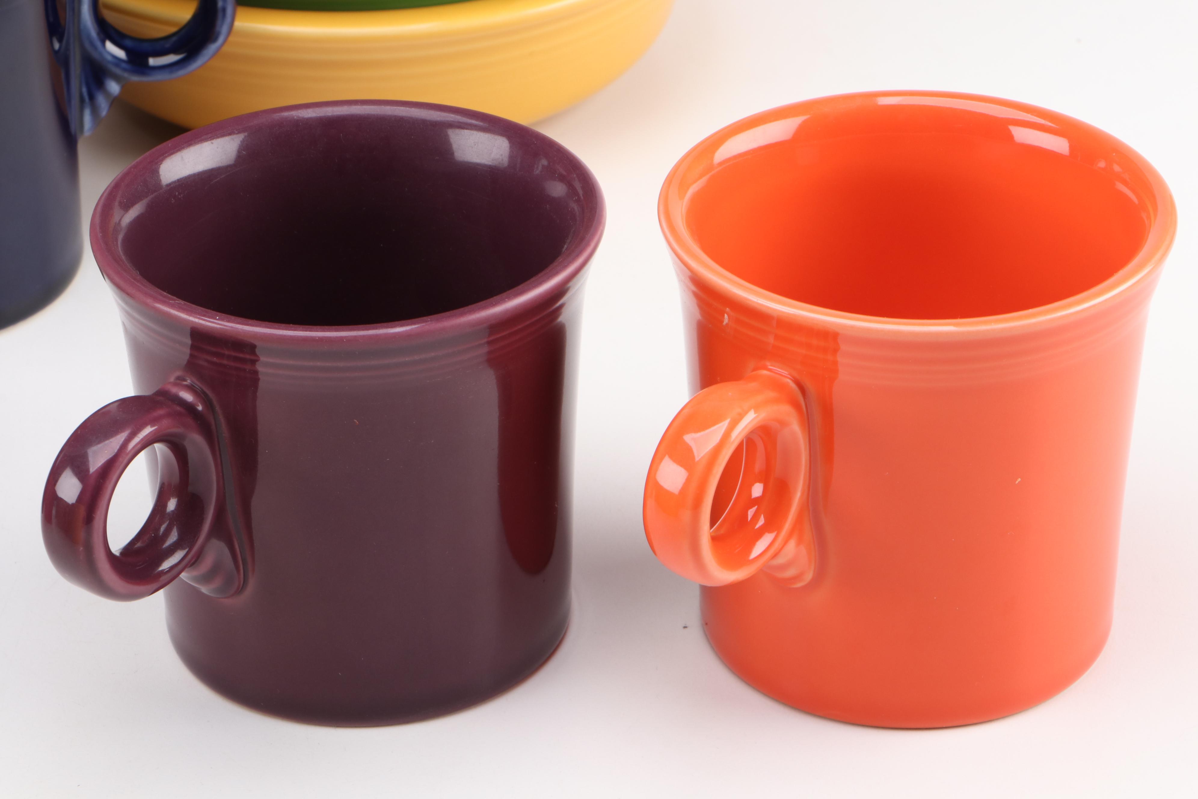 Homer Laughlin "Fiesta" Plates, Bowls, Cups and More