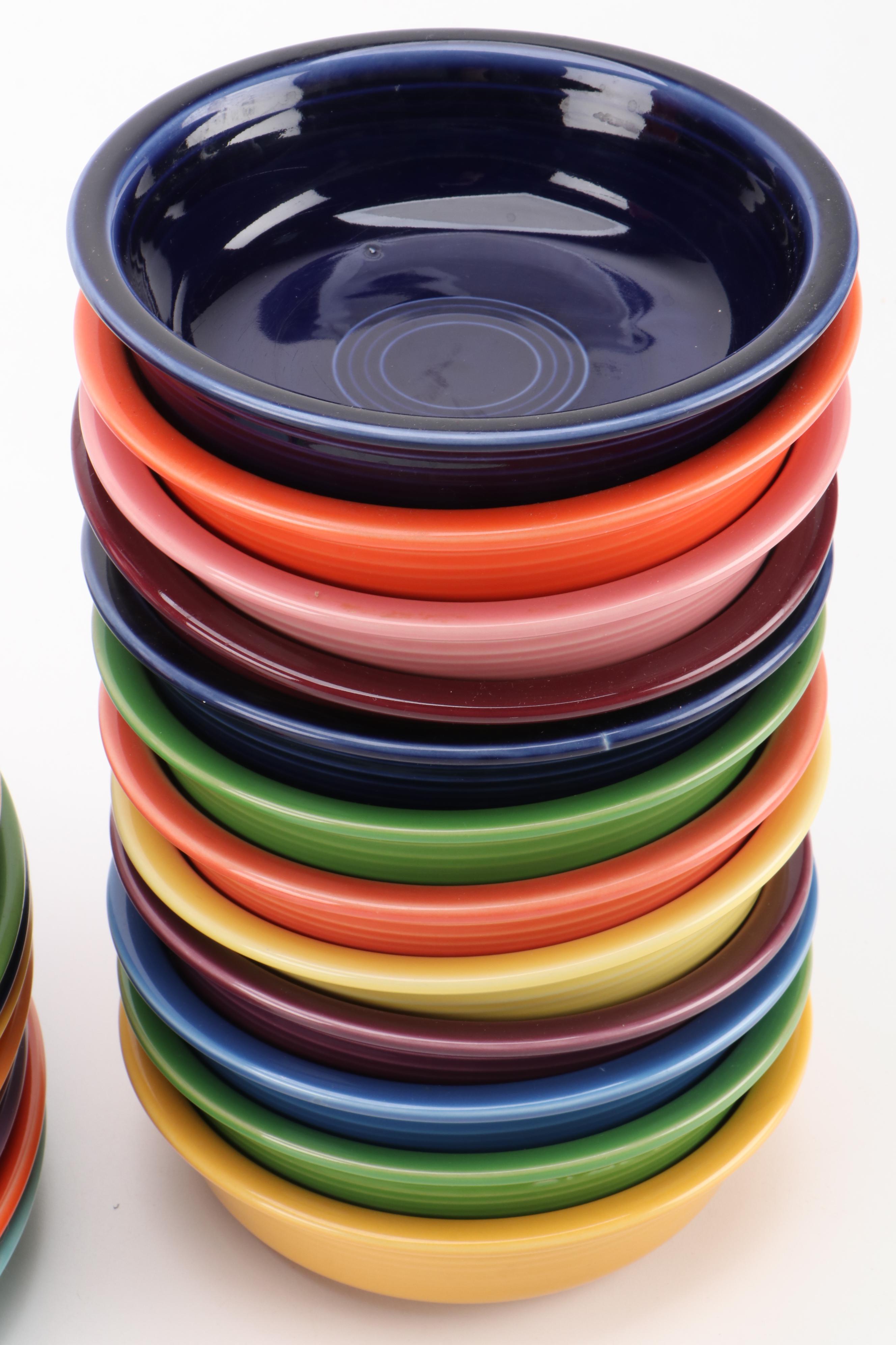 Homer Laughlin "Fiesta" Plates, Bowls, Cups and More