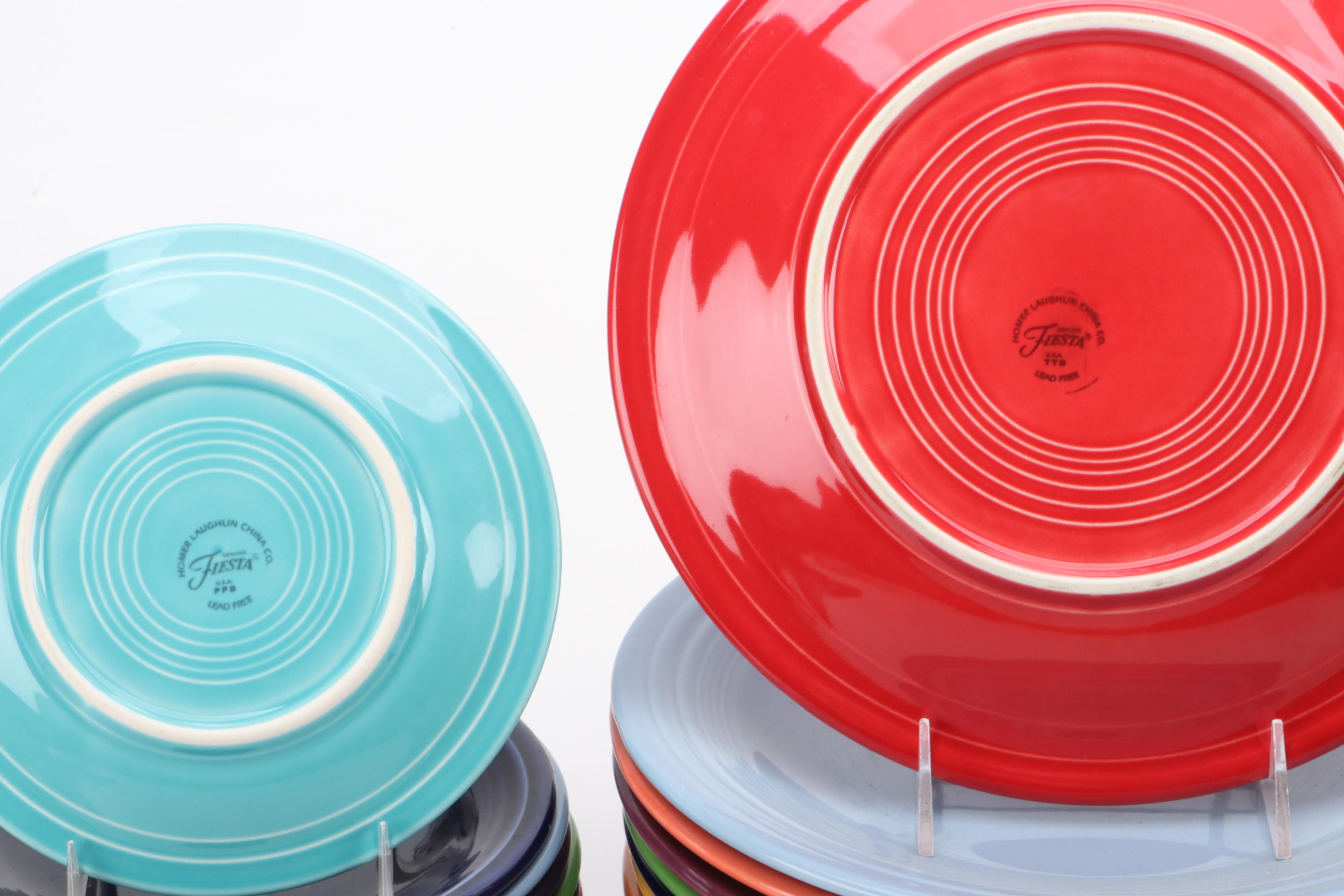 Homer Laughlin "Fiesta" Plates, Bowls, Cups and More