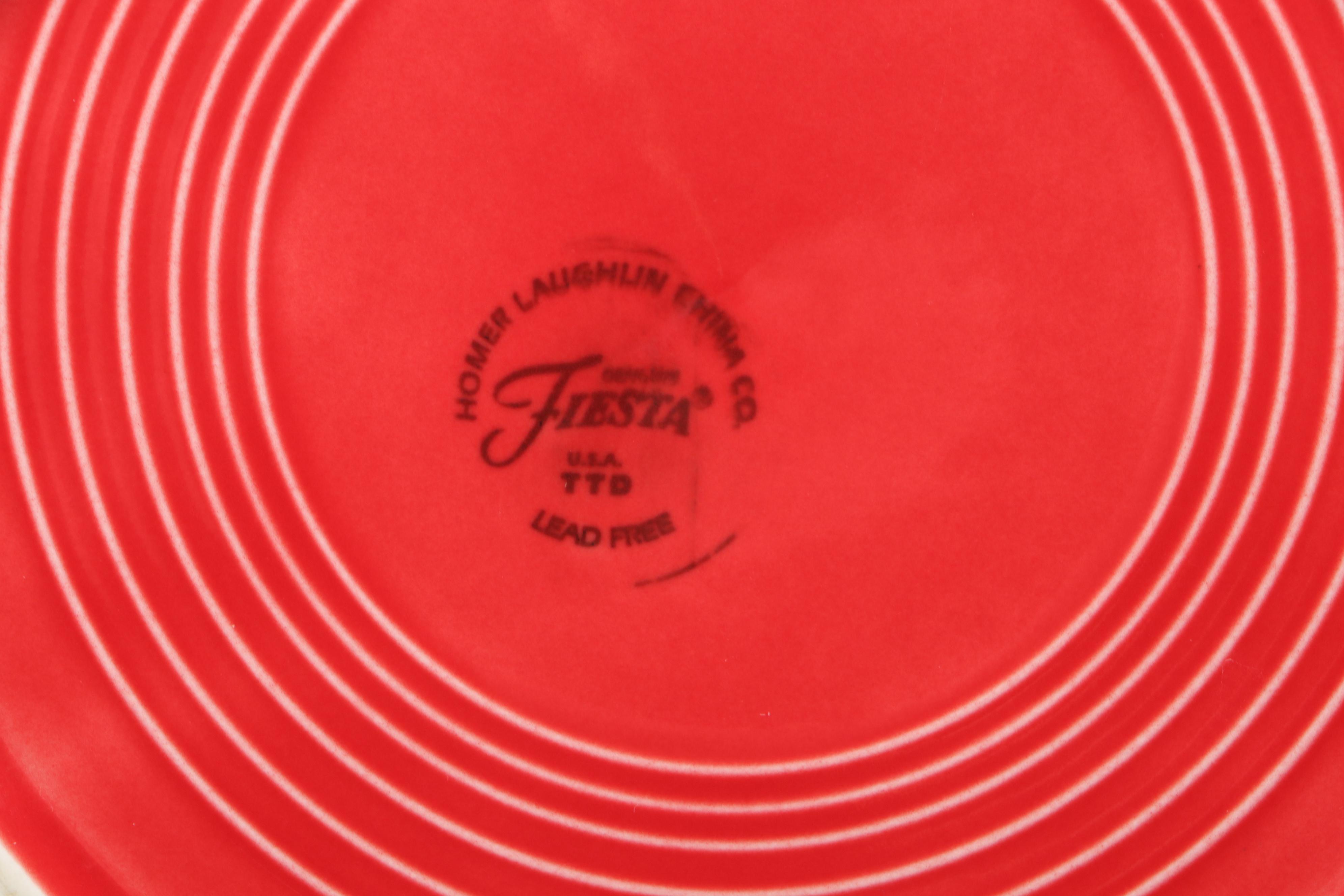 Homer Laughlin "Fiesta" Plates, Bowls, Cups and More