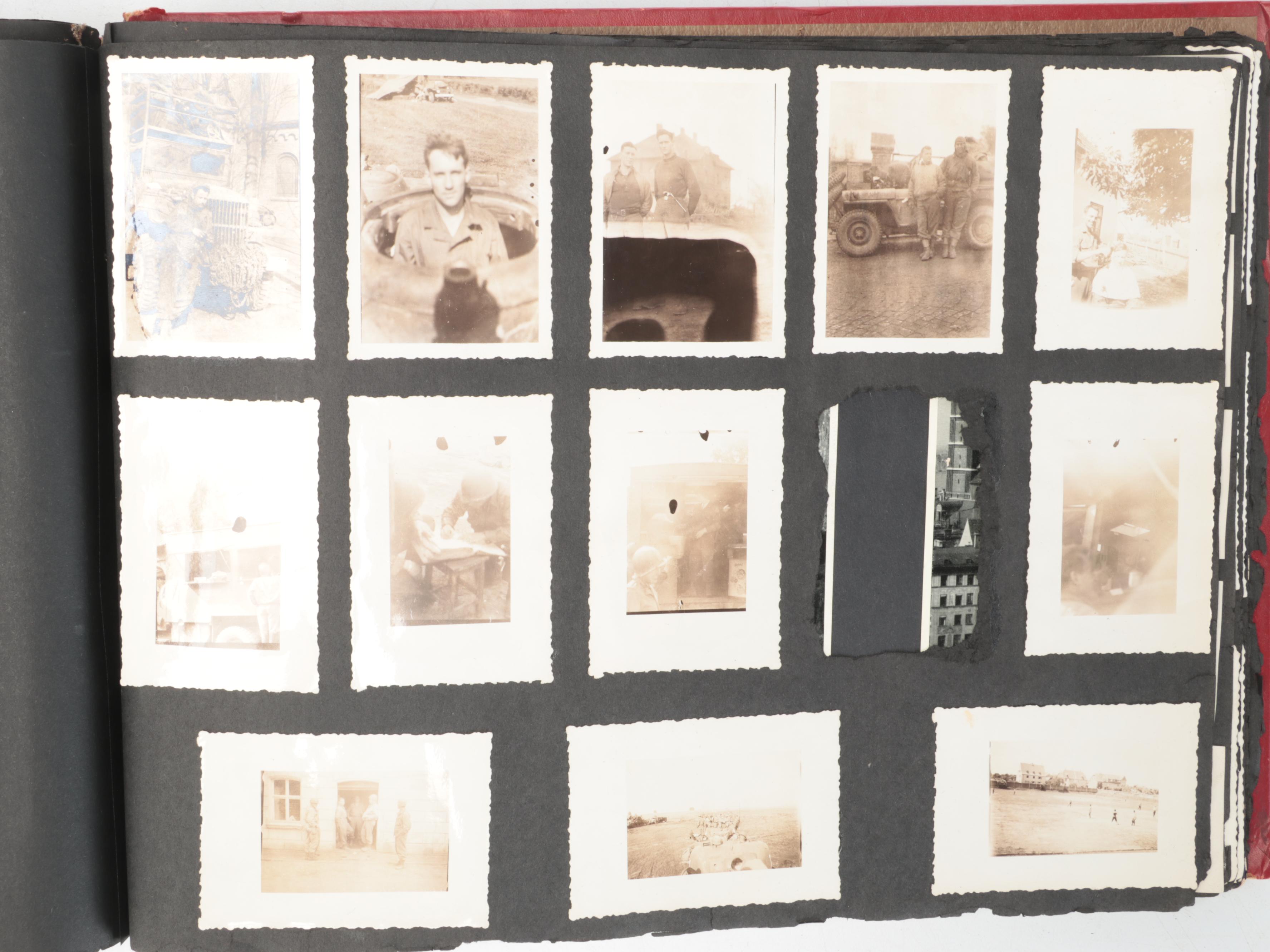 World War II German Maps, Photographs, Pamphlets and More Ephemera