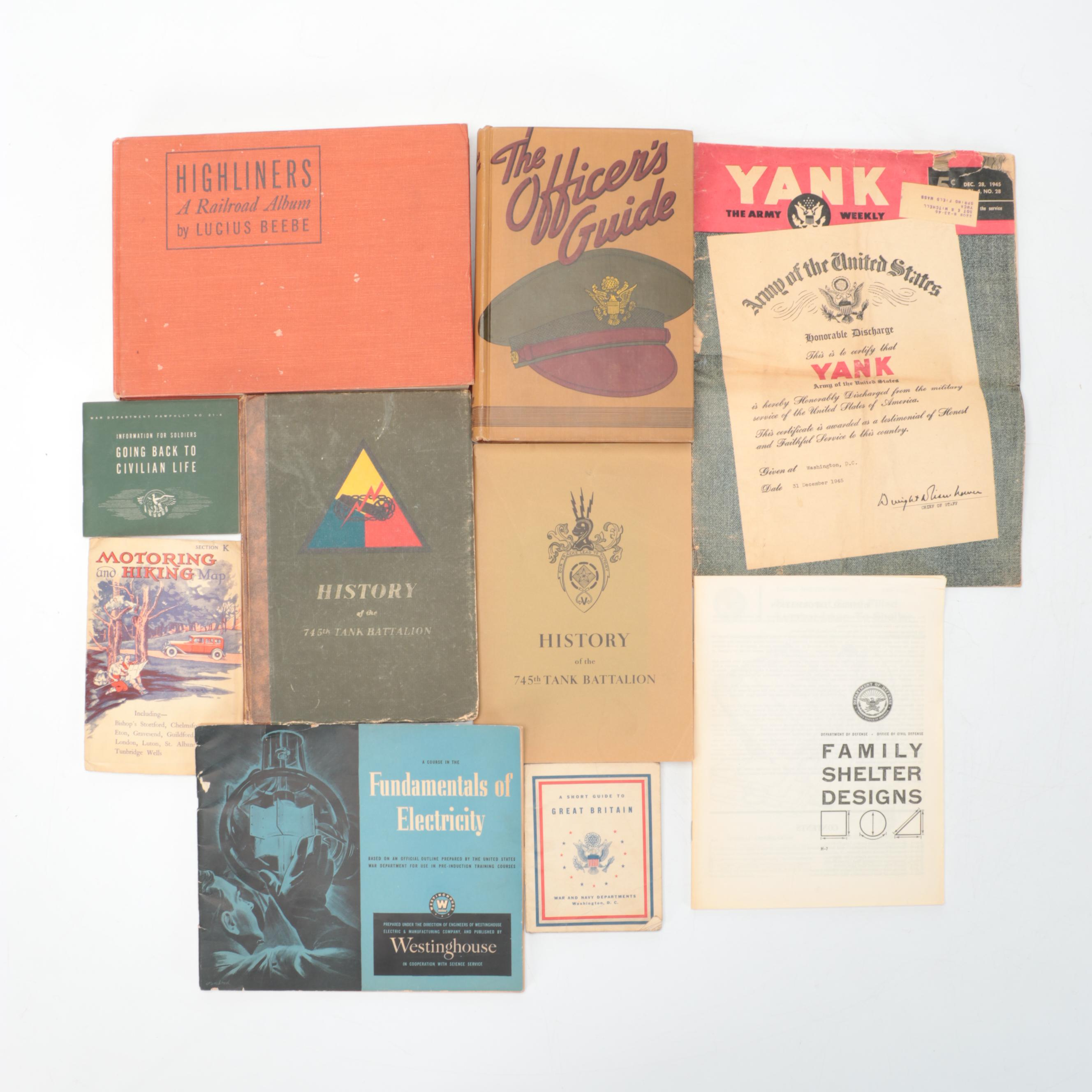 World War II German Maps, Photographs, Pamphlets and More Ephemera