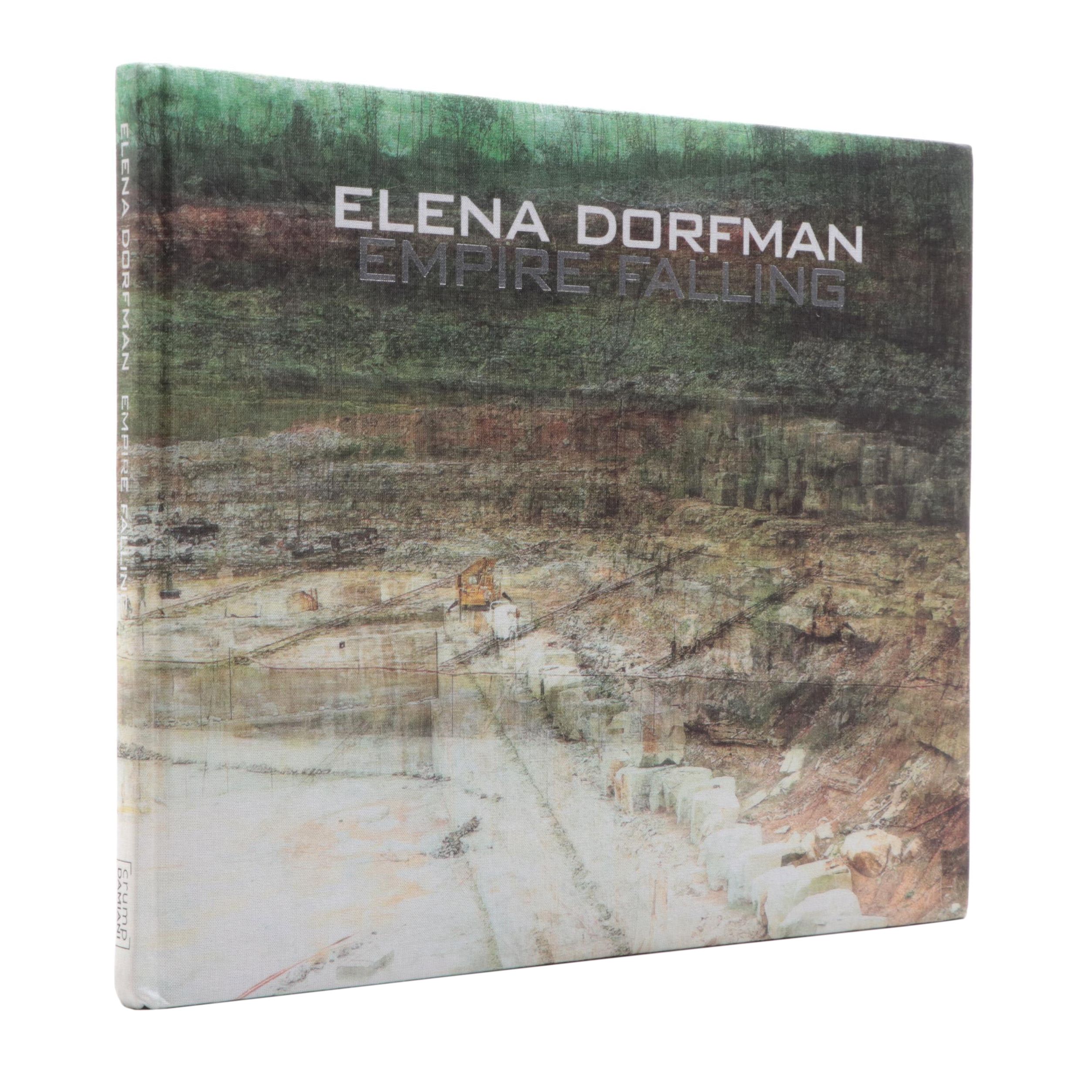 Signed First Edition "Empire Falling" by Elena Dorfman, 2013