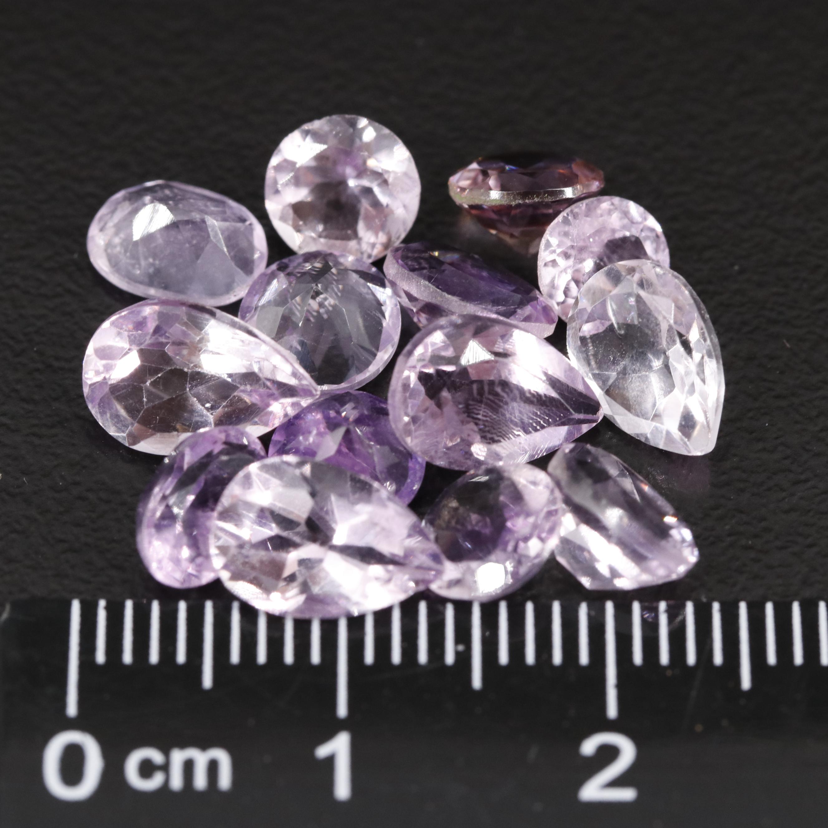 Loose 11.70 CTW Amethyst Lot