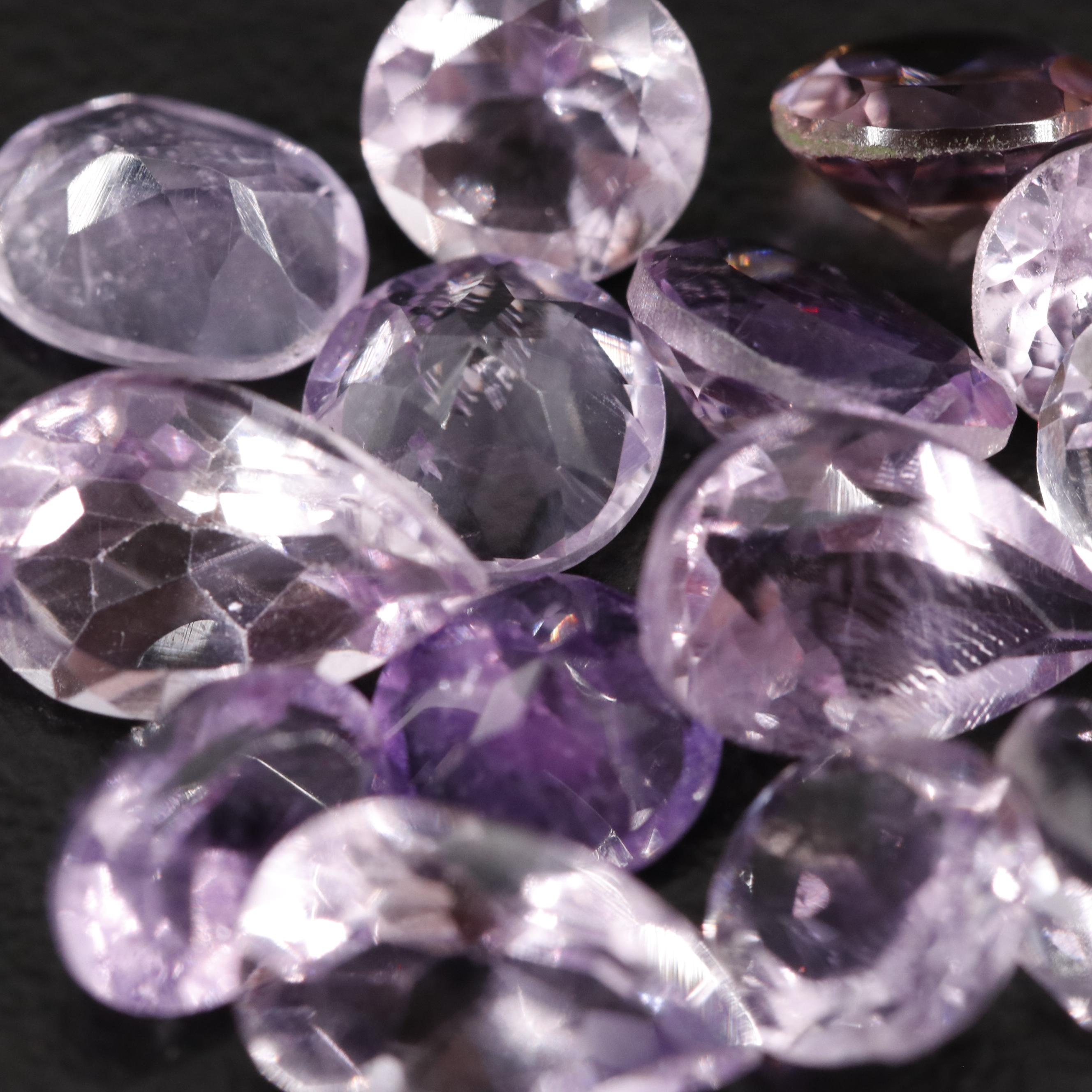Loose 11.70 CTW Amethyst Lot