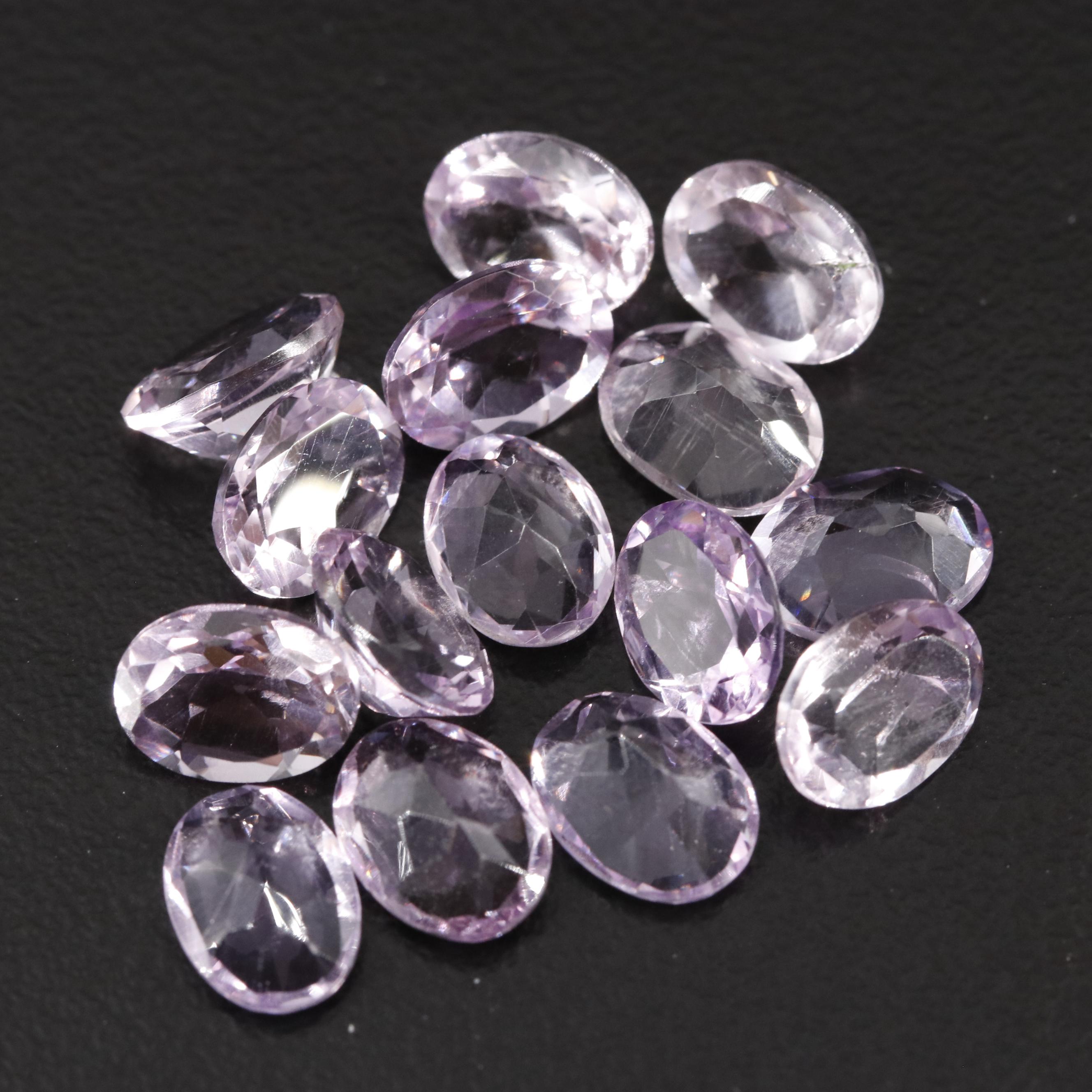 Loose 16.67 CTW Amethyst Lot