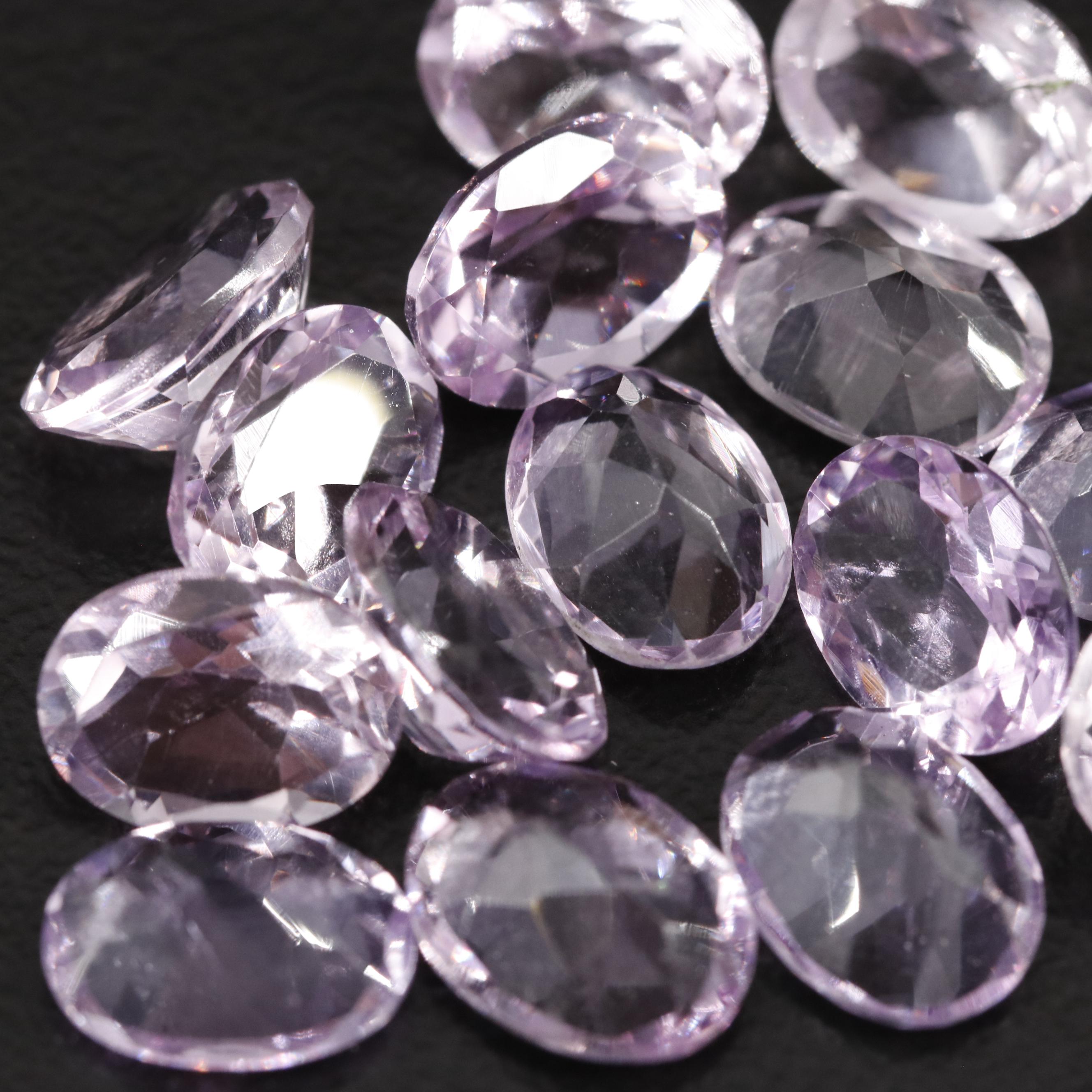 Loose 16.67 CTW Amethyst Lot