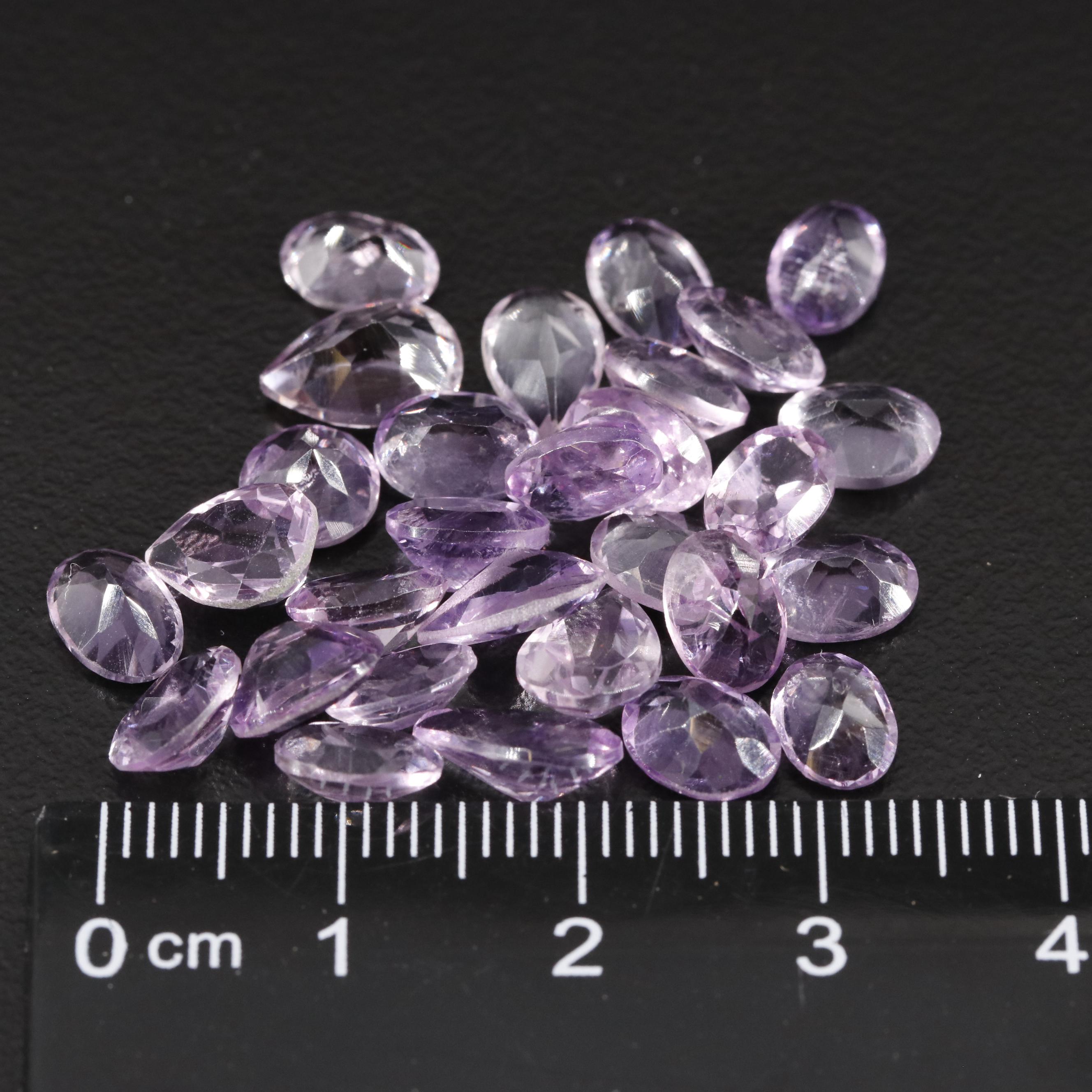 Loose 23.50 CTW Amethyst  Lot
