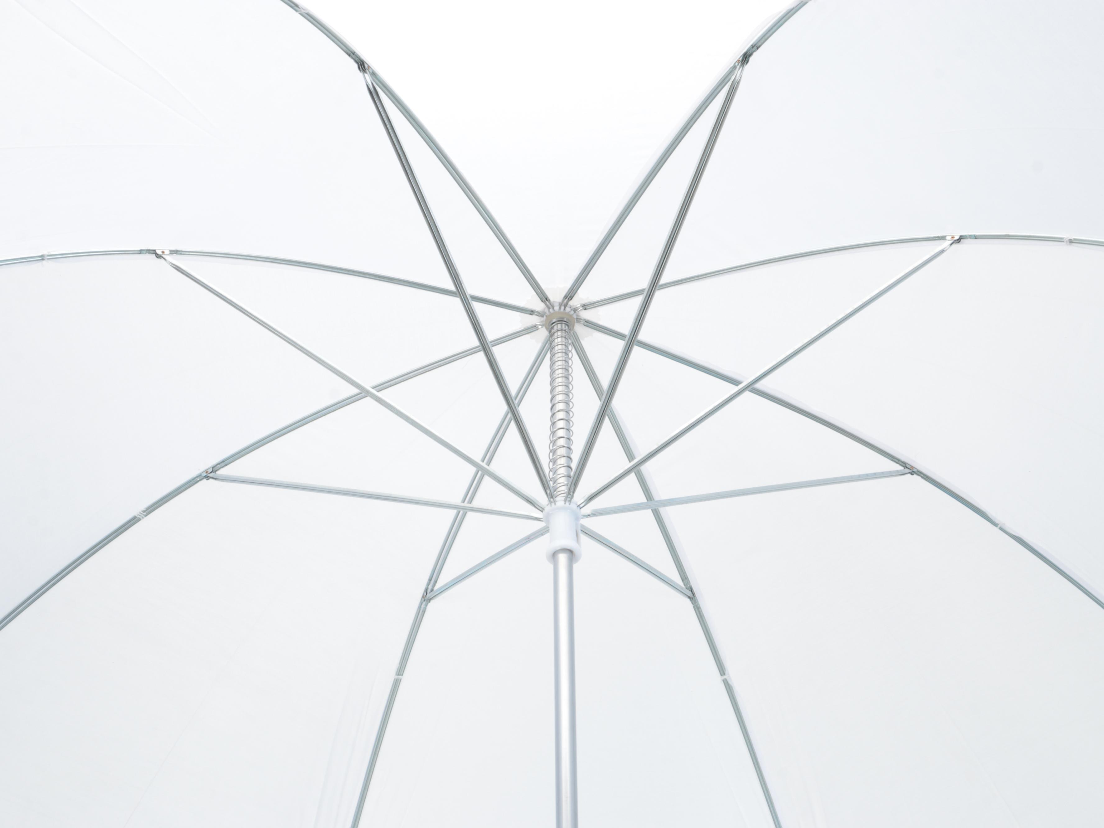 Trademark Innovations White Nylon Wedding Event Umbrellas