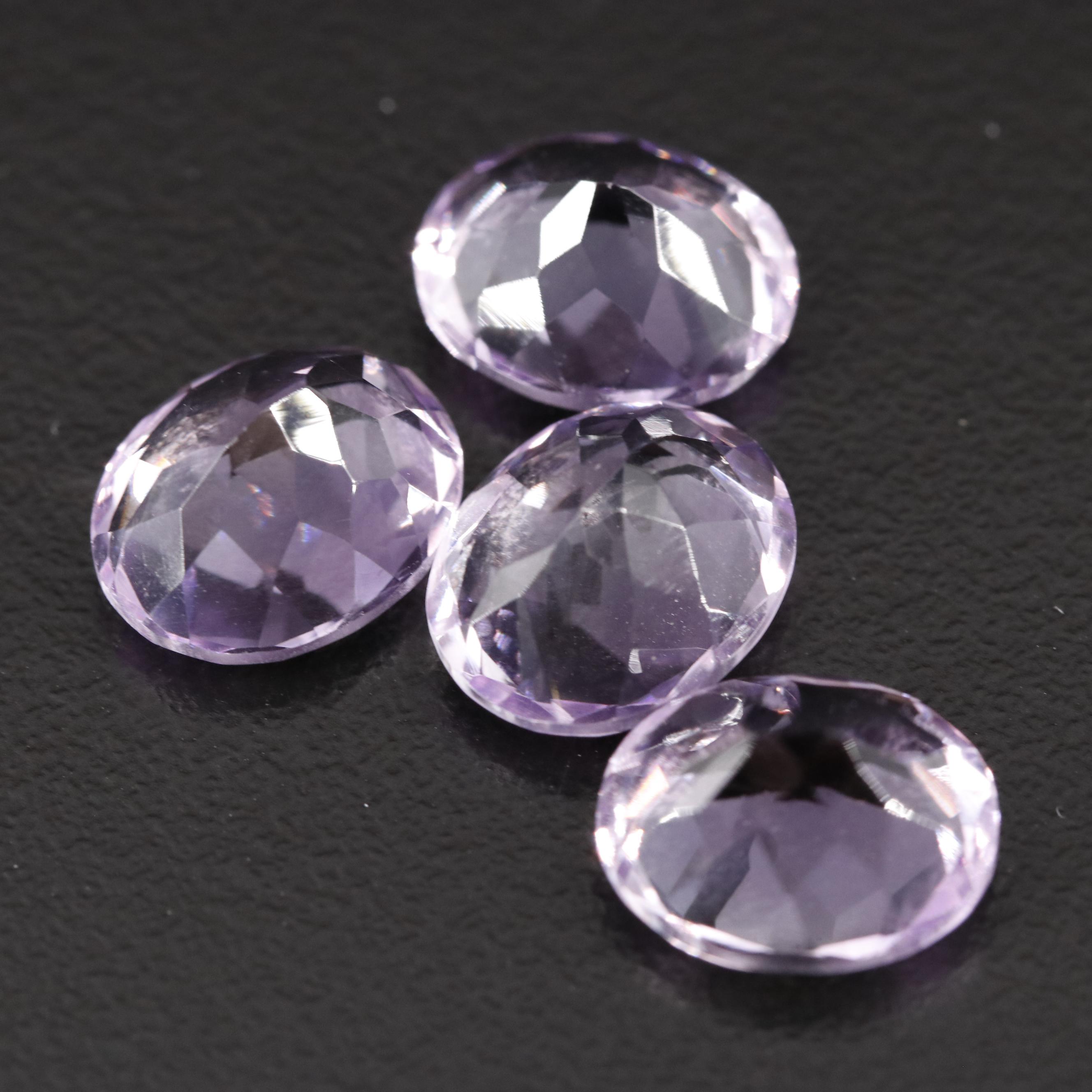 Loose 14.20 CTW Amethyst Lot