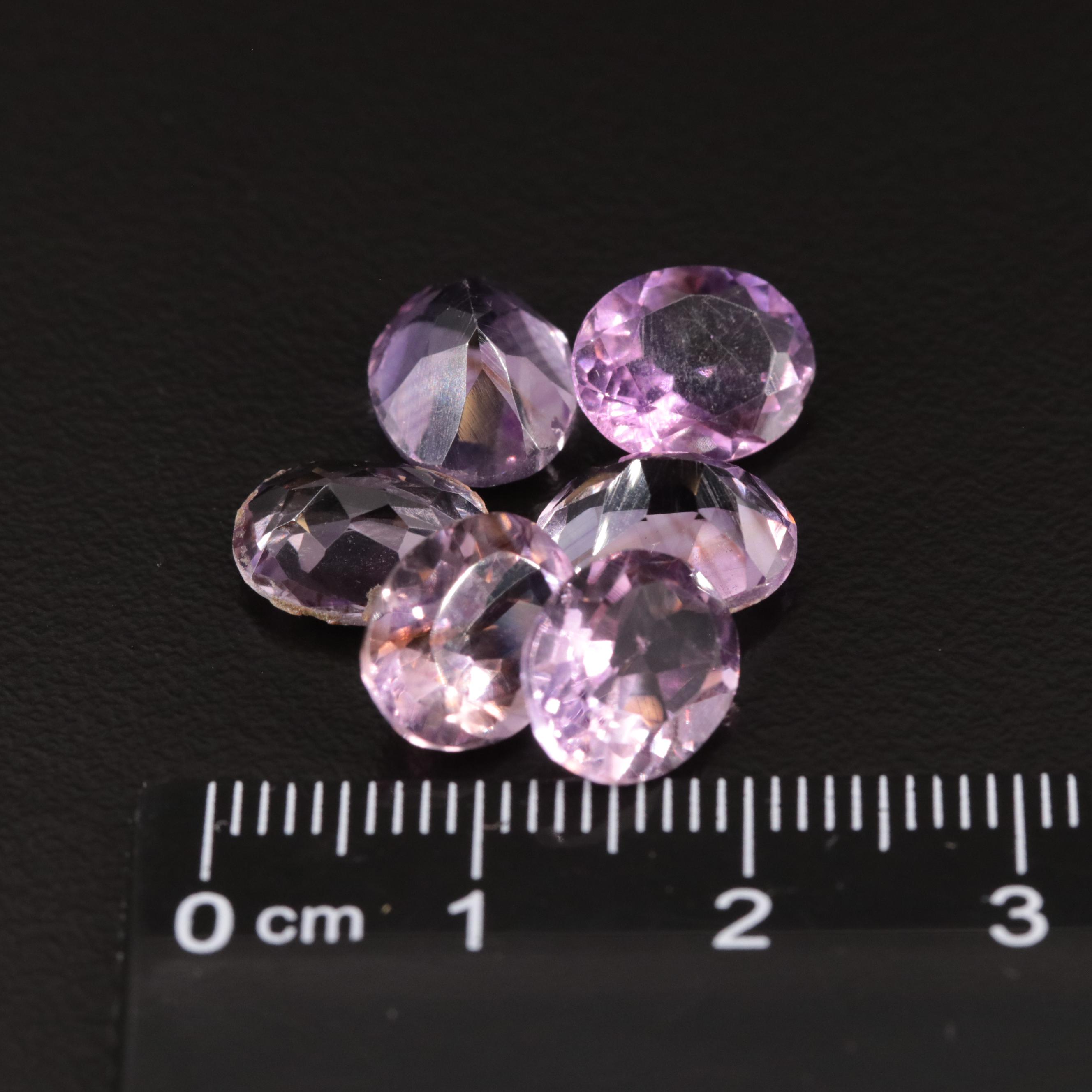 Loose 14.35 CTW Amethyst Lot