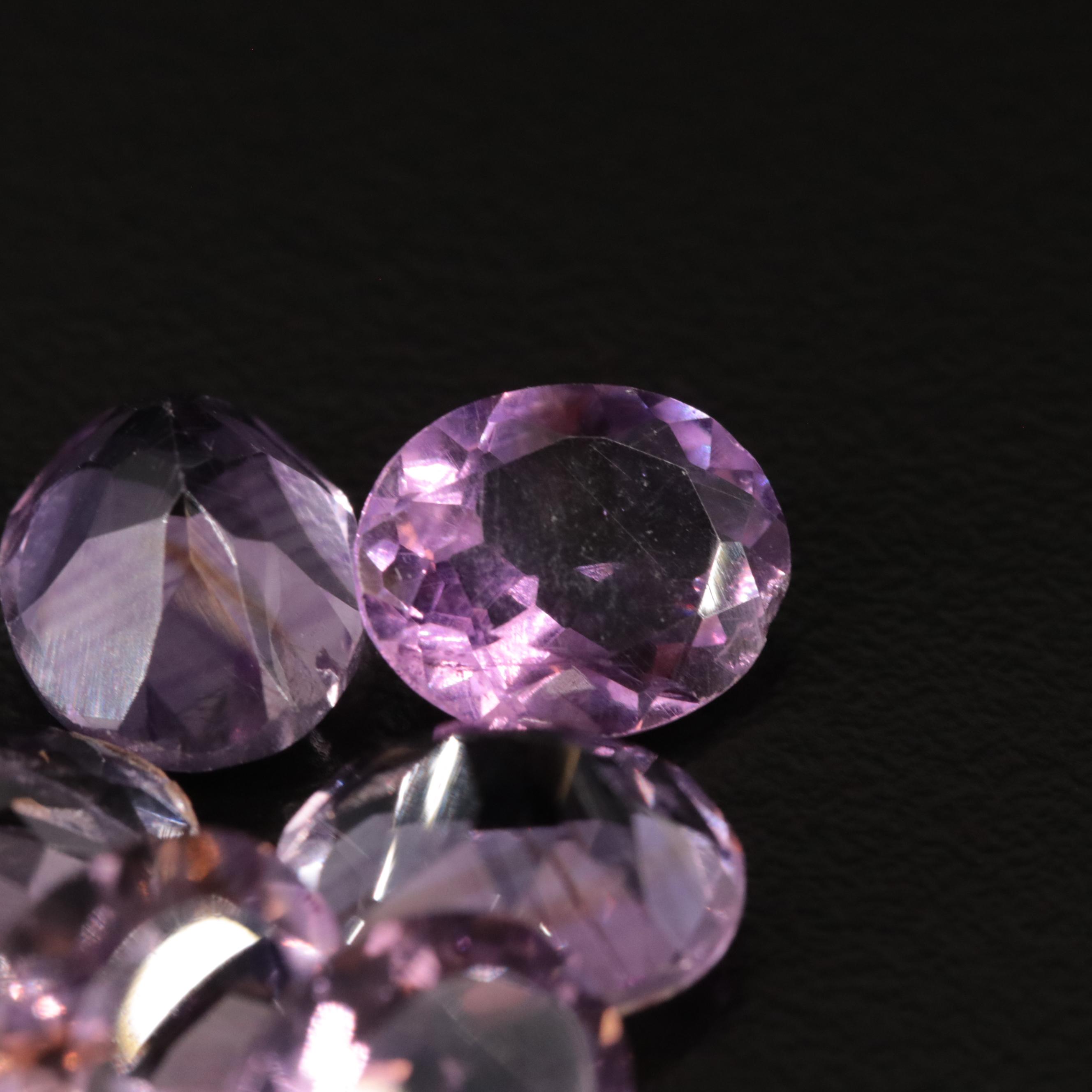 Loose 14.35 CTW Amethyst Lot