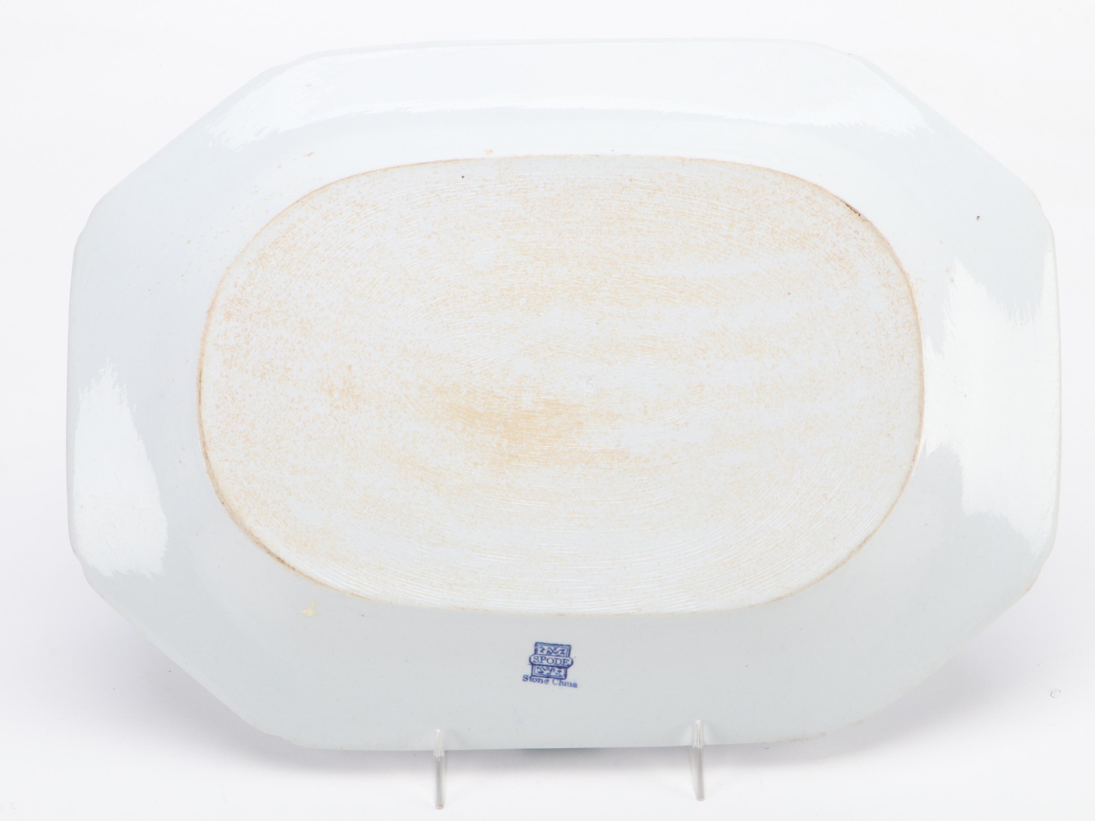 Spode Delft Stoneware Serving Dishes, 19th Century