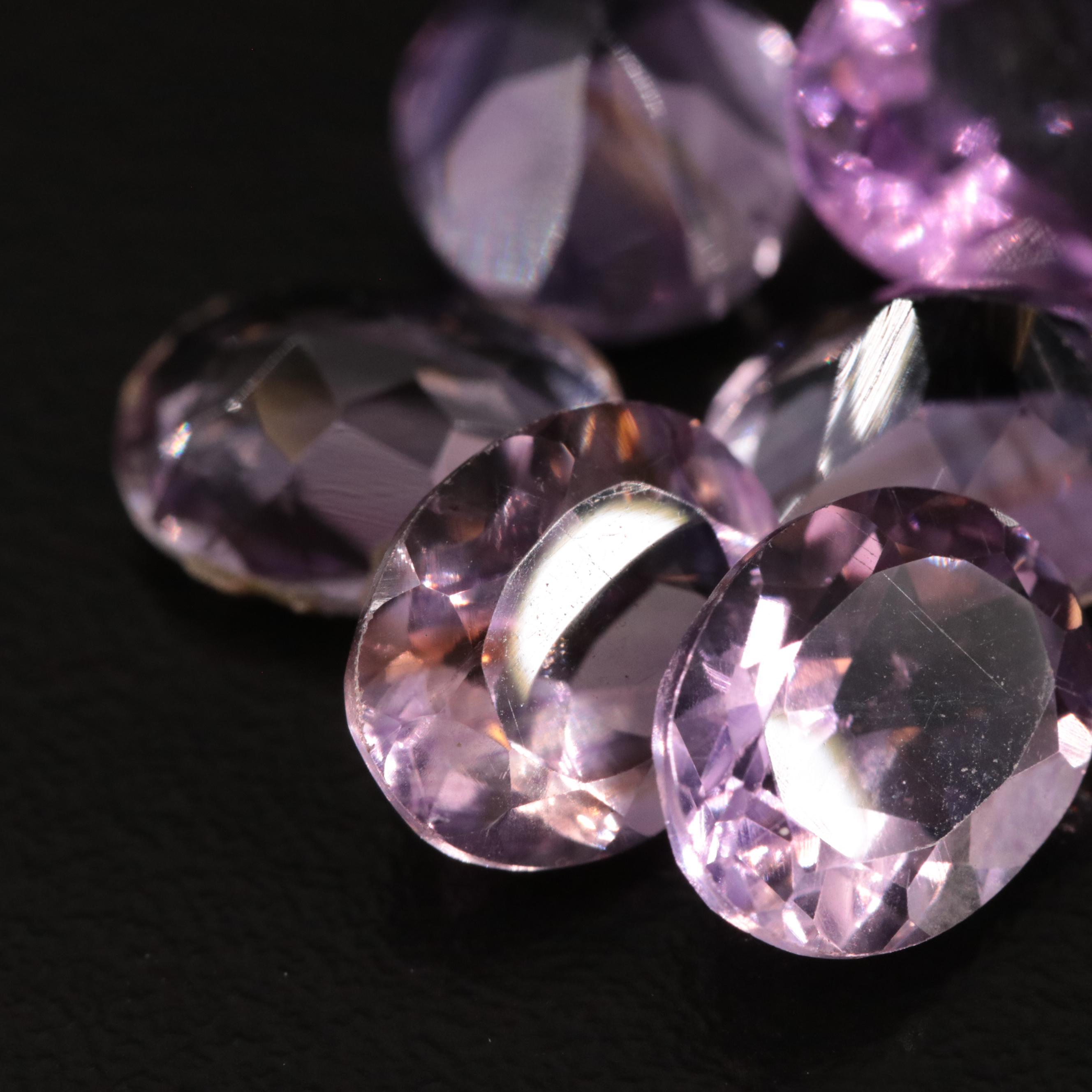 Loose 14.35 CTW Amethyst Lot
