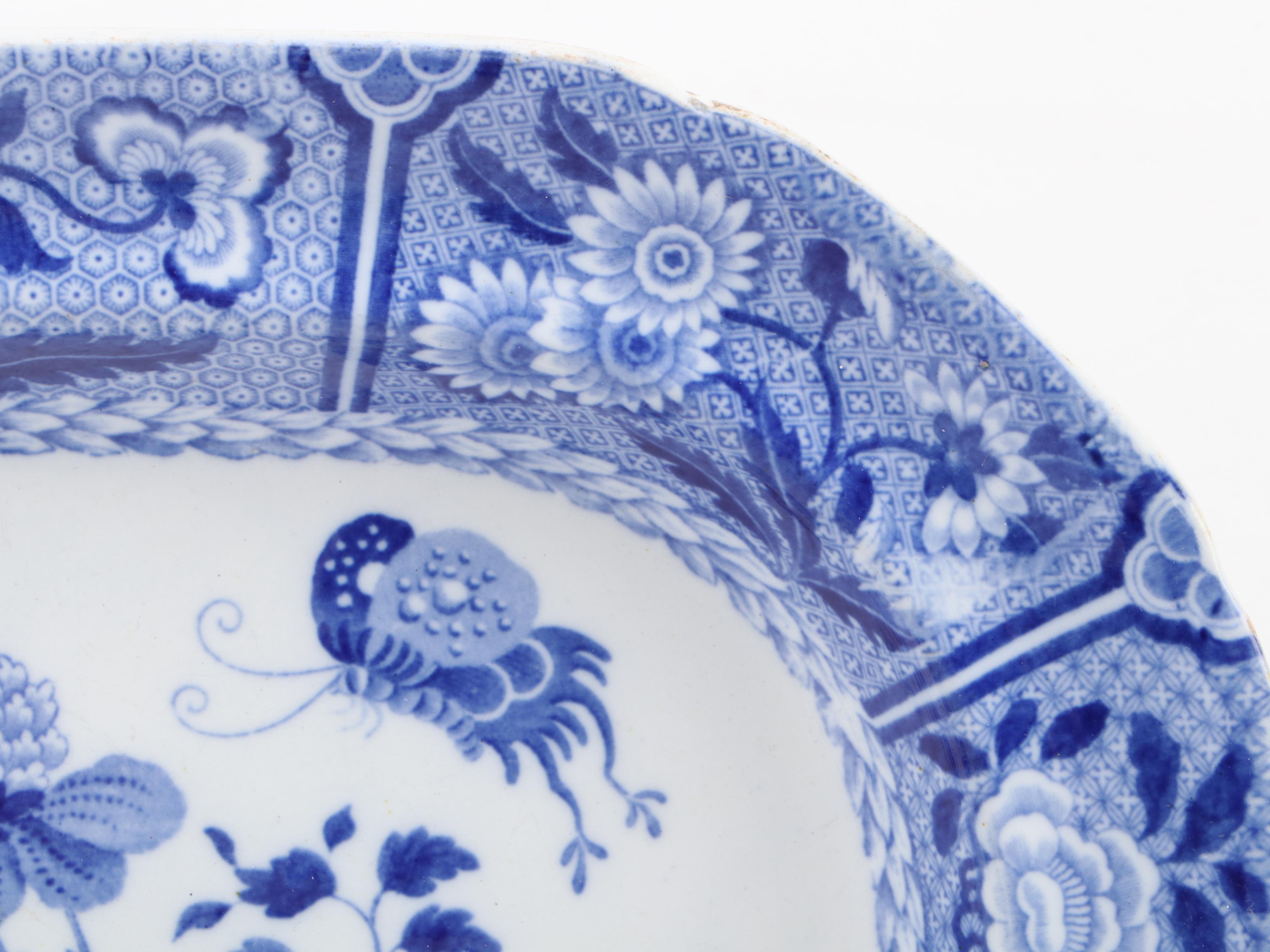Spode Delft Stoneware Serving Dishes, 19th Century
