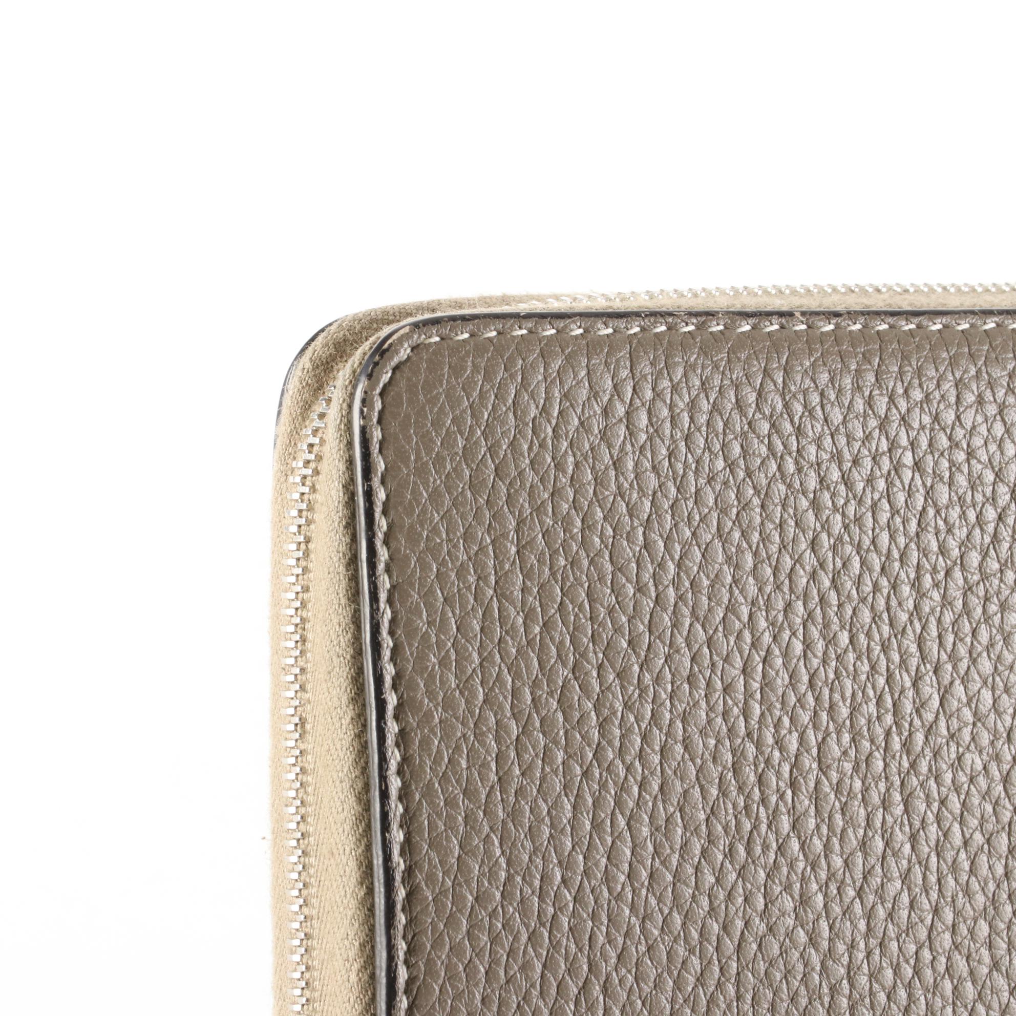Céline Zip-Around Wallet in Calfskin Leather