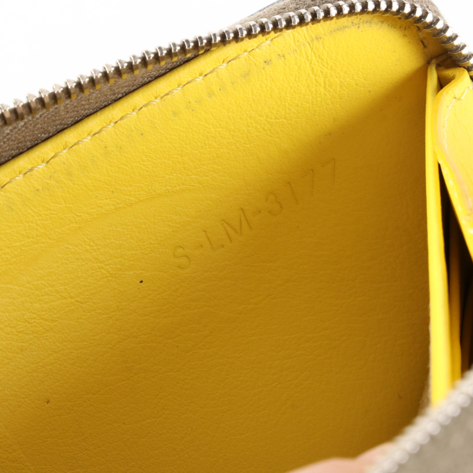 Céline Zip-Around Wallet in Calfskin Leather