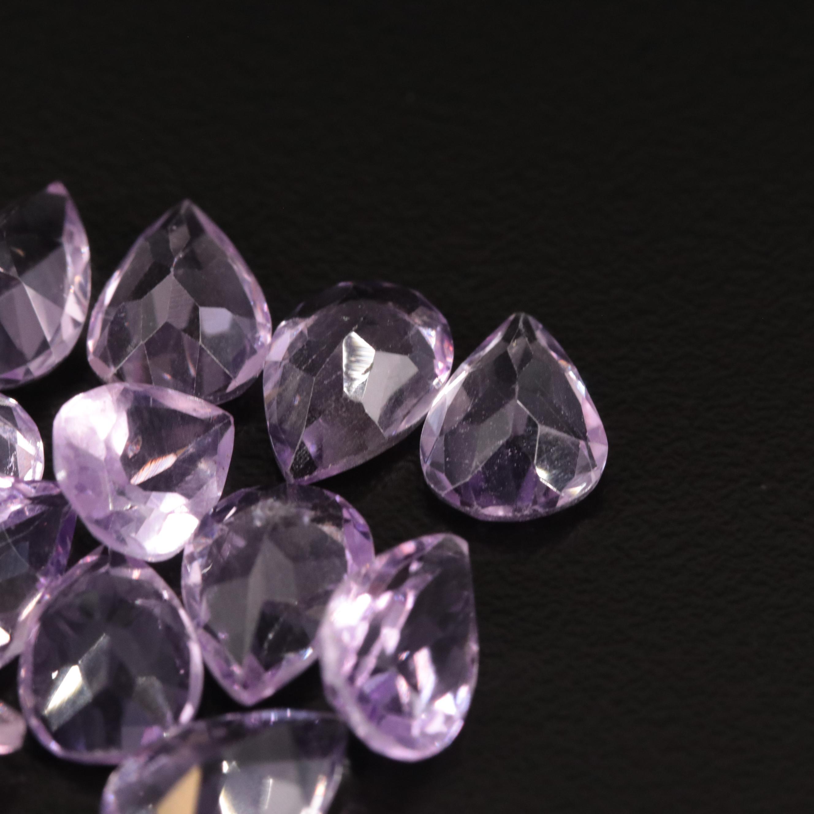 Loose 18.62 CTW Amethyst Lot