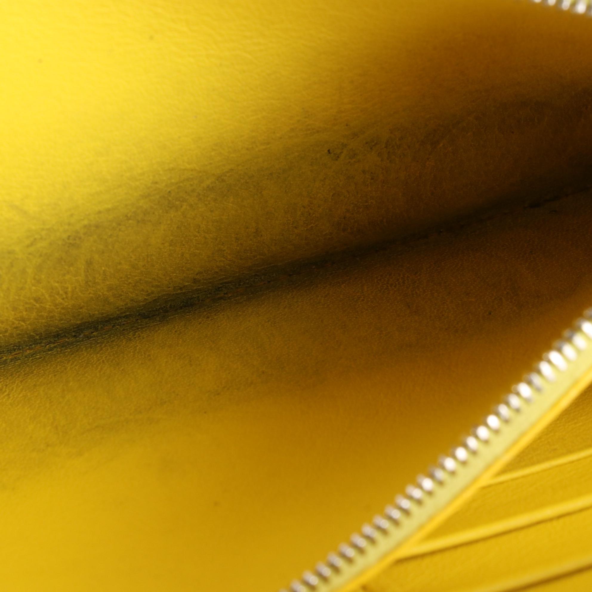 Céline Zip-Around Wallet in Calfskin Leather