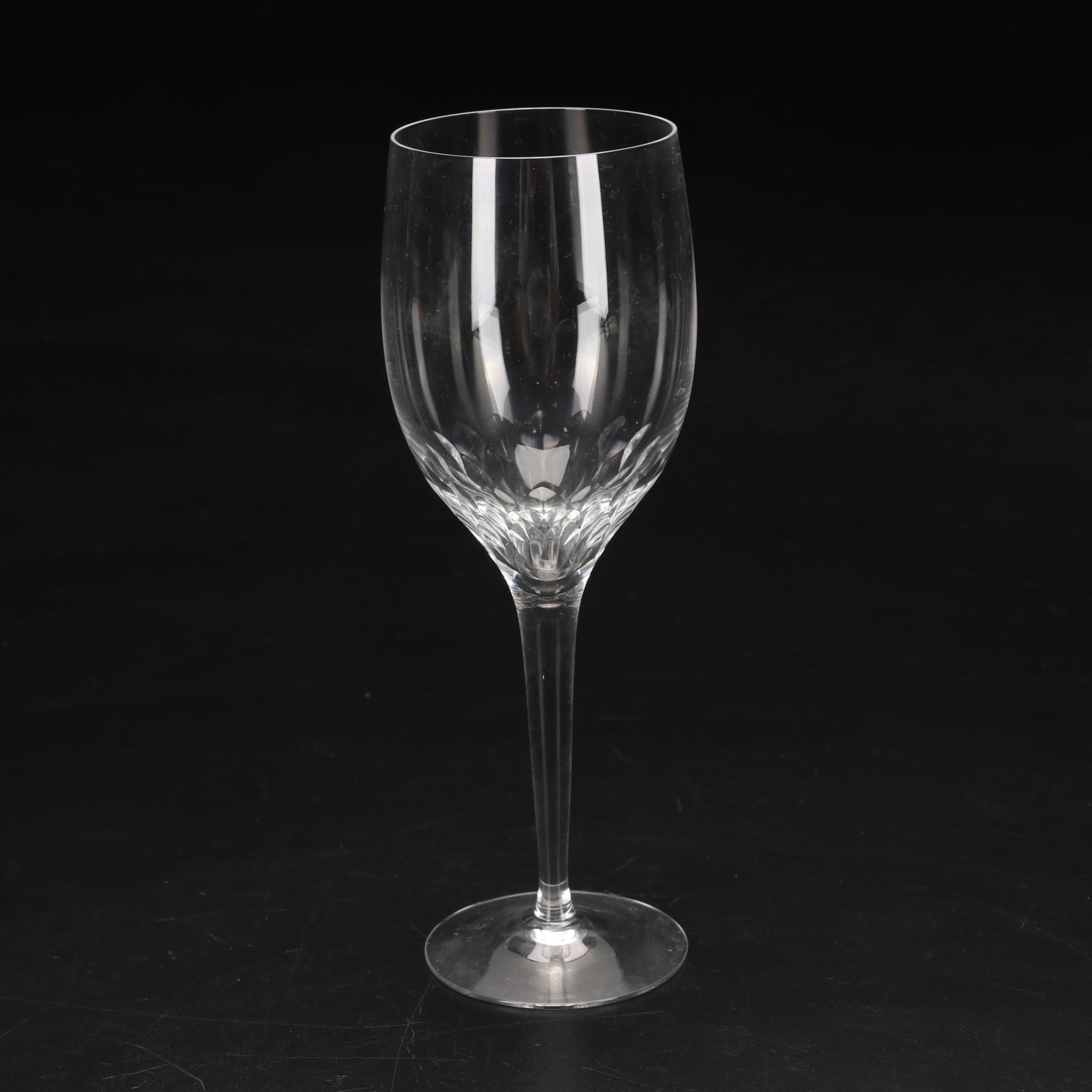 Orrefors Crystal "Prelude Clear" Water Goblets, Champagne Flutes, and More