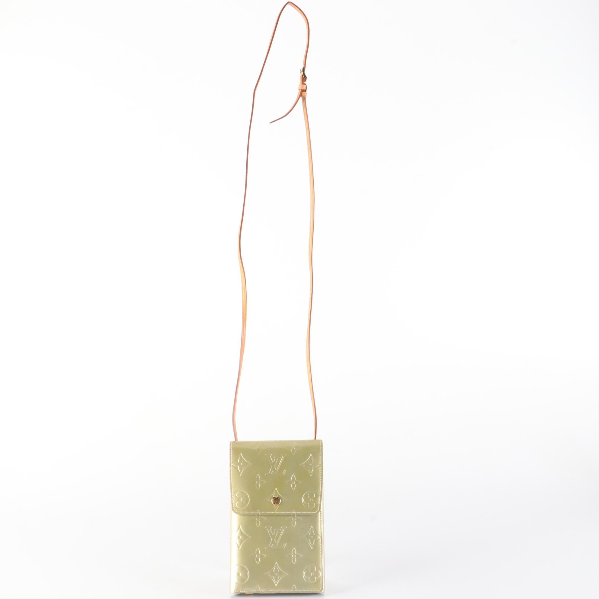 Louis Vuitton Walker Crossbody Wallet in Monogram Vernis Leather