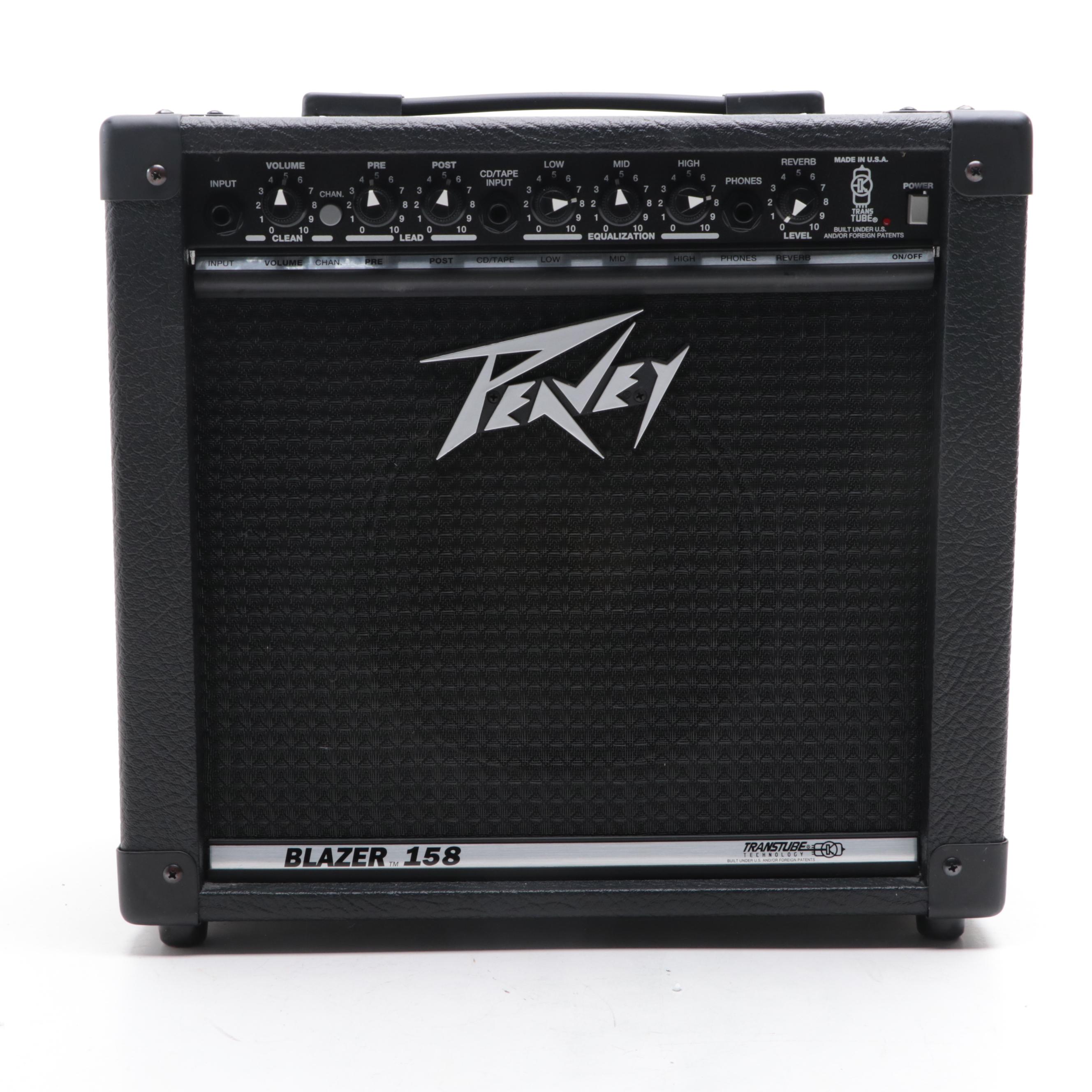 Silvertone Lap Steel Guitar With Peavey Blazer 158 Amp