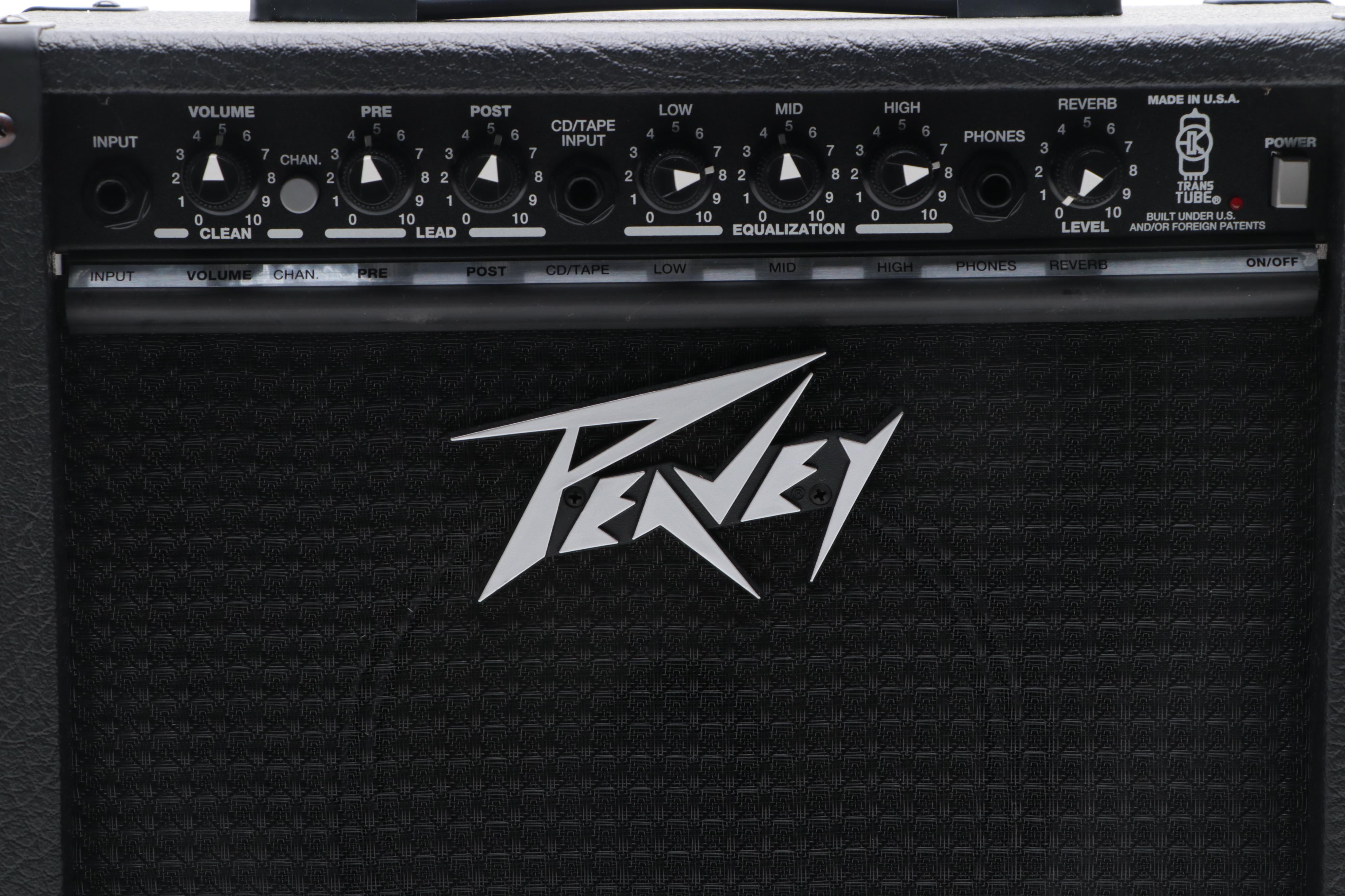 Silvertone Lap Steel Guitar With Peavey Blazer 158 Amp