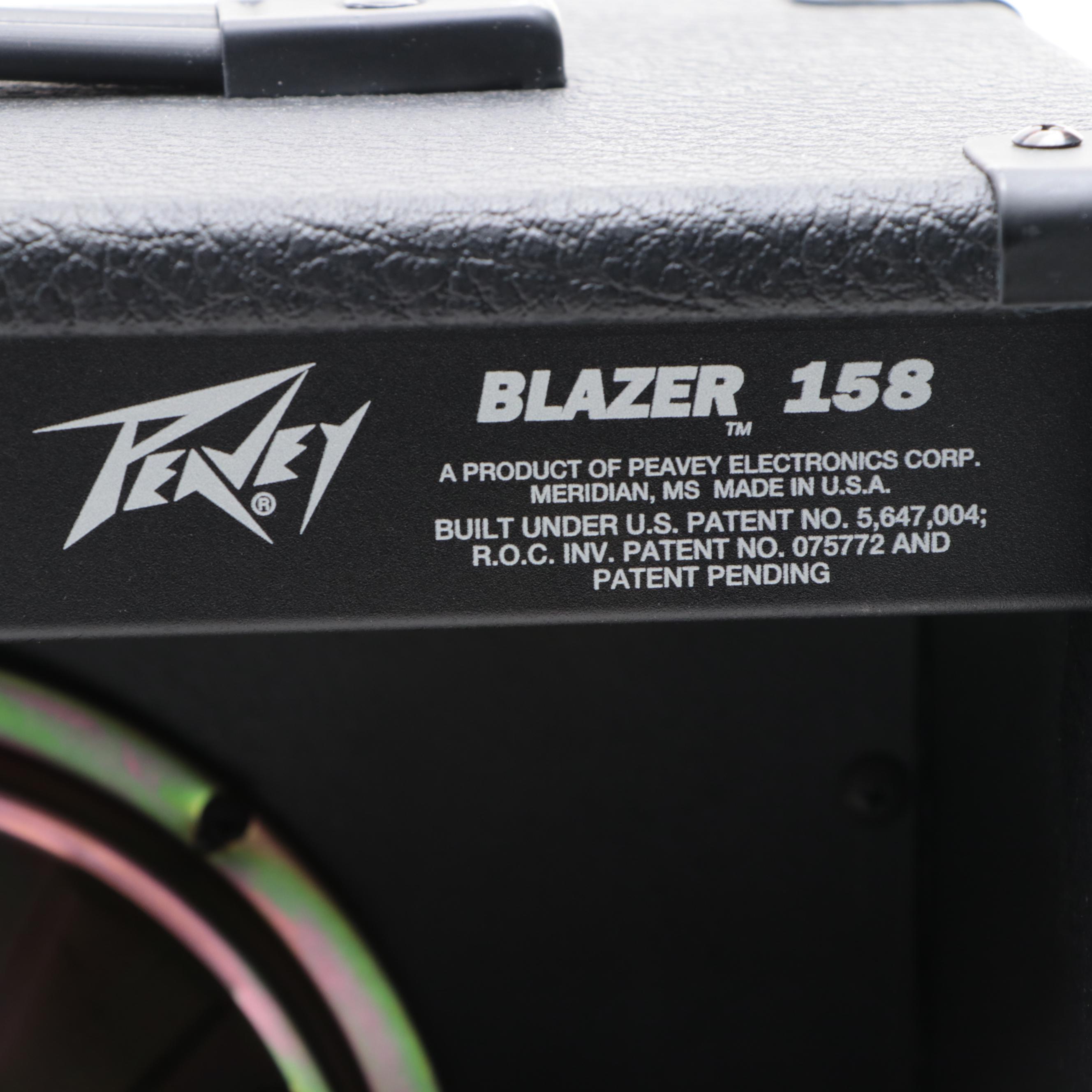 Silvertone Lap Steel Guitar With Peavey Blazer 158 Amp