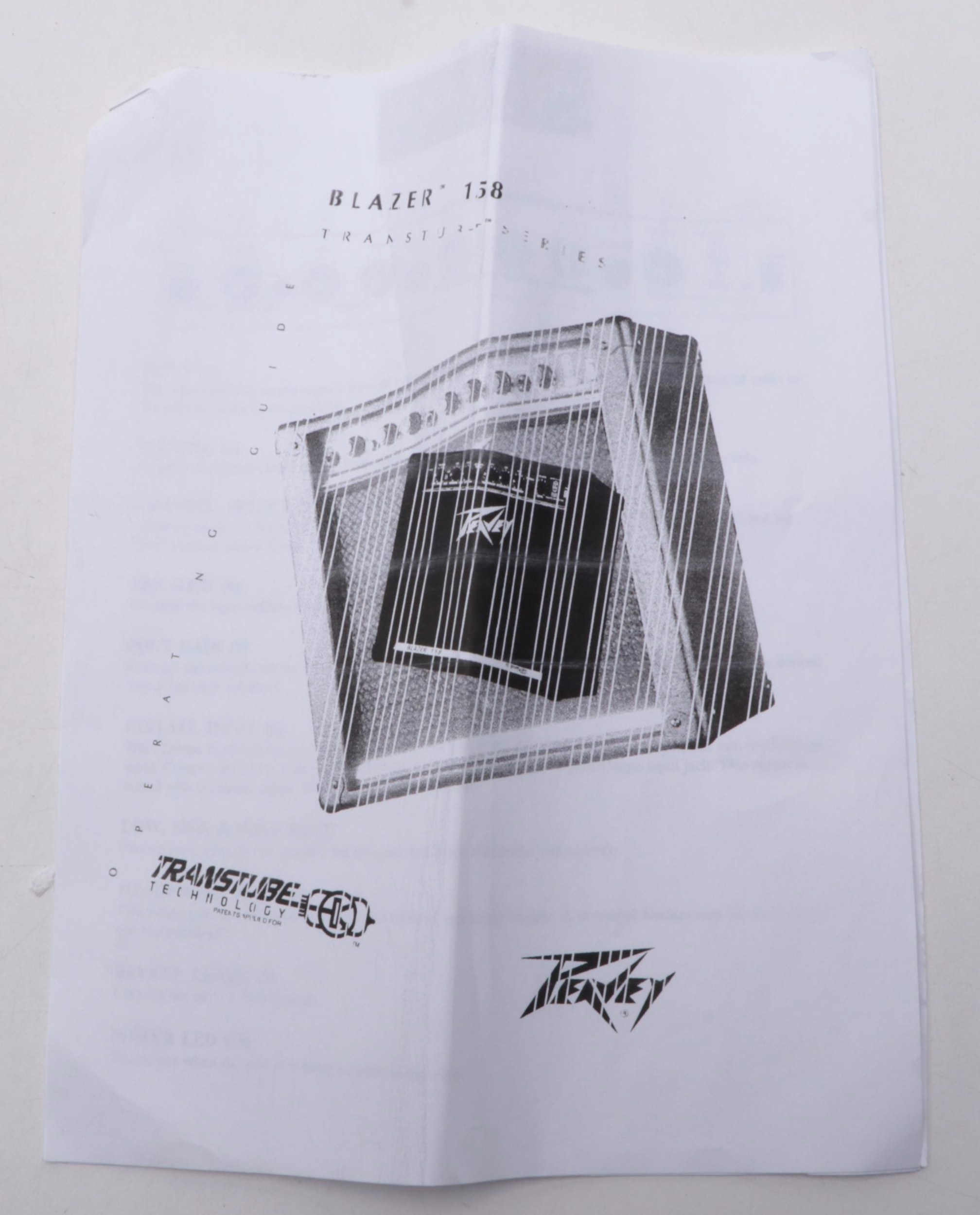 Silvertone Lap Steel Guitar With Peavey Blazer 158 Amp