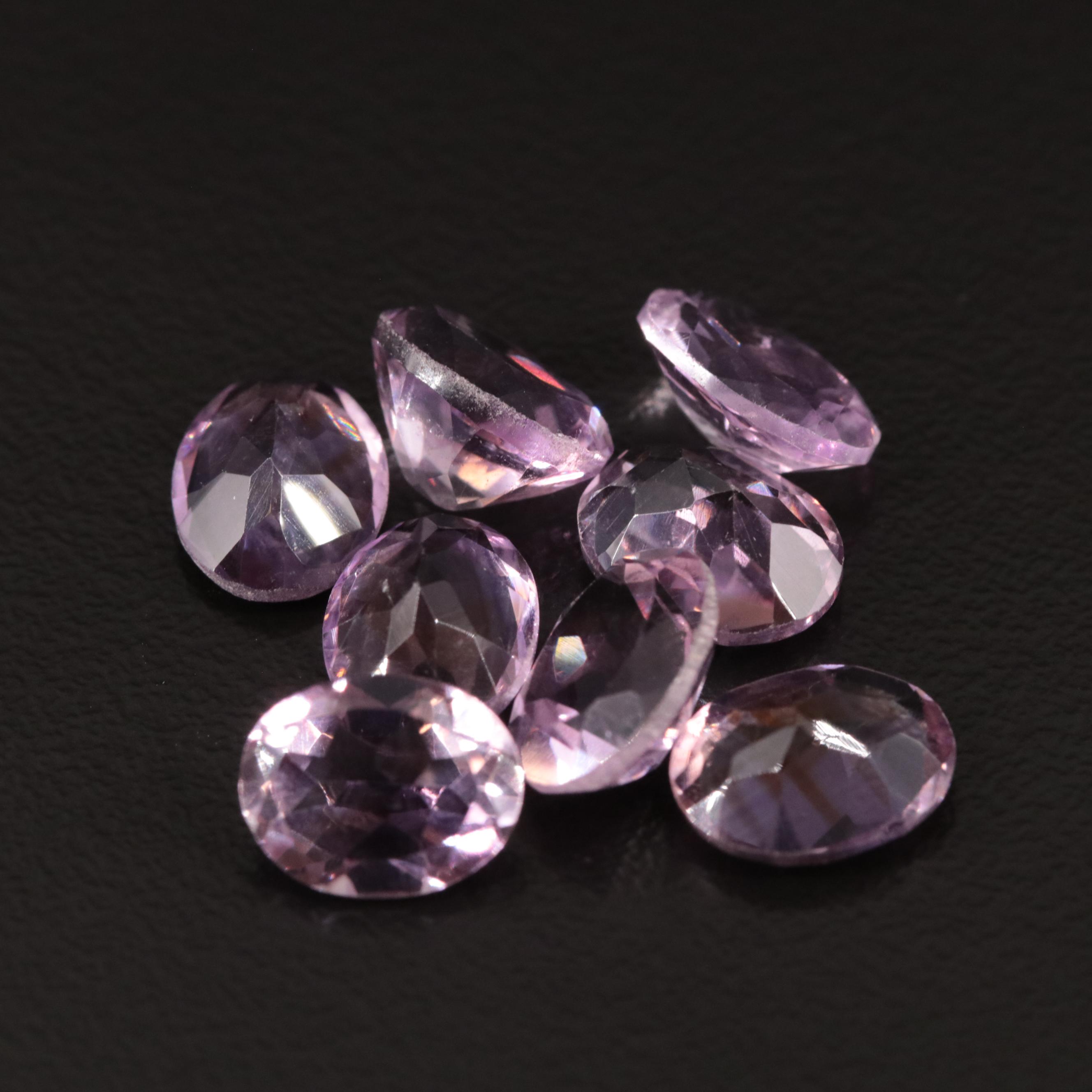 Loose 13.16 CTW Amethyst Lot