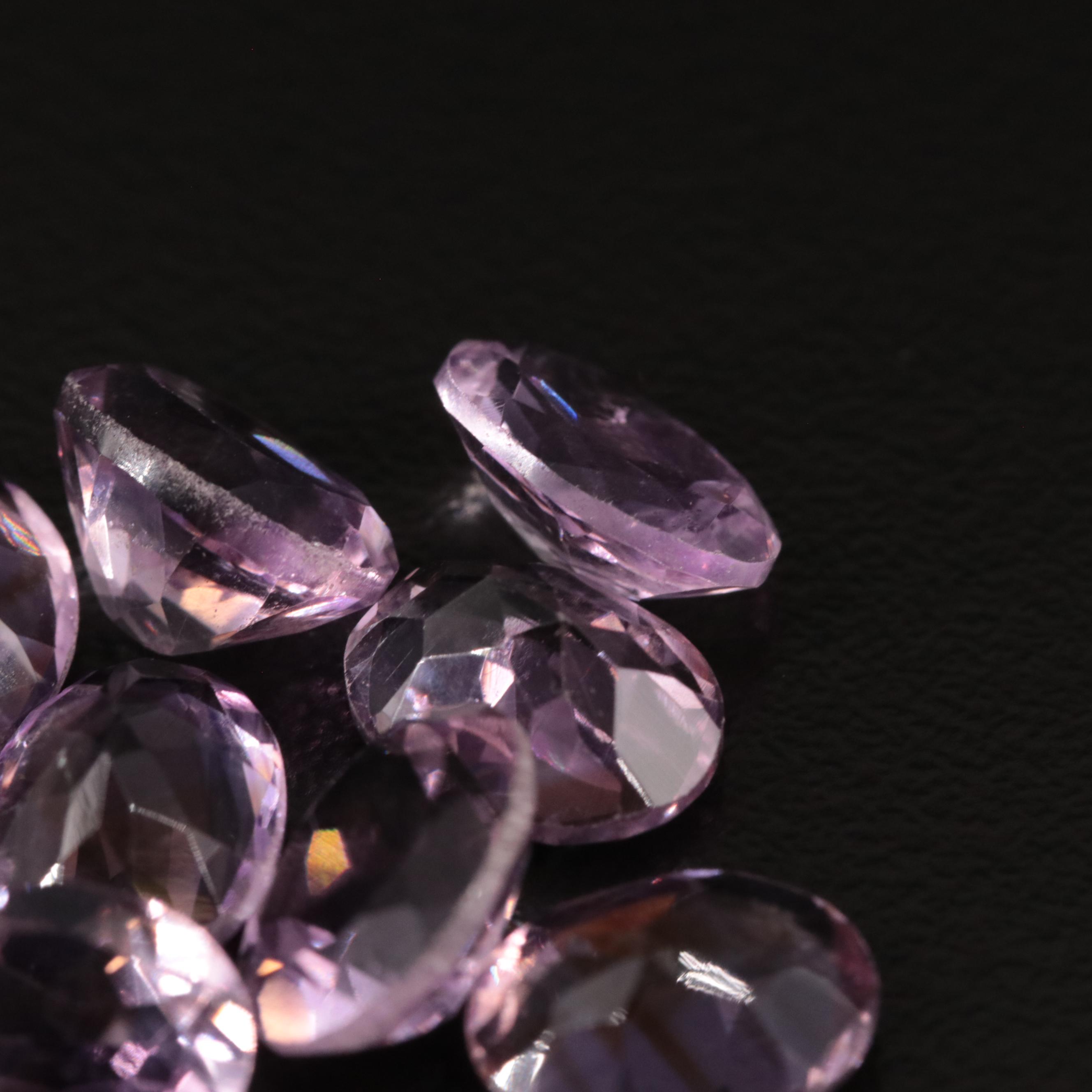 Loose 13.16 CTW Amethyst Lot