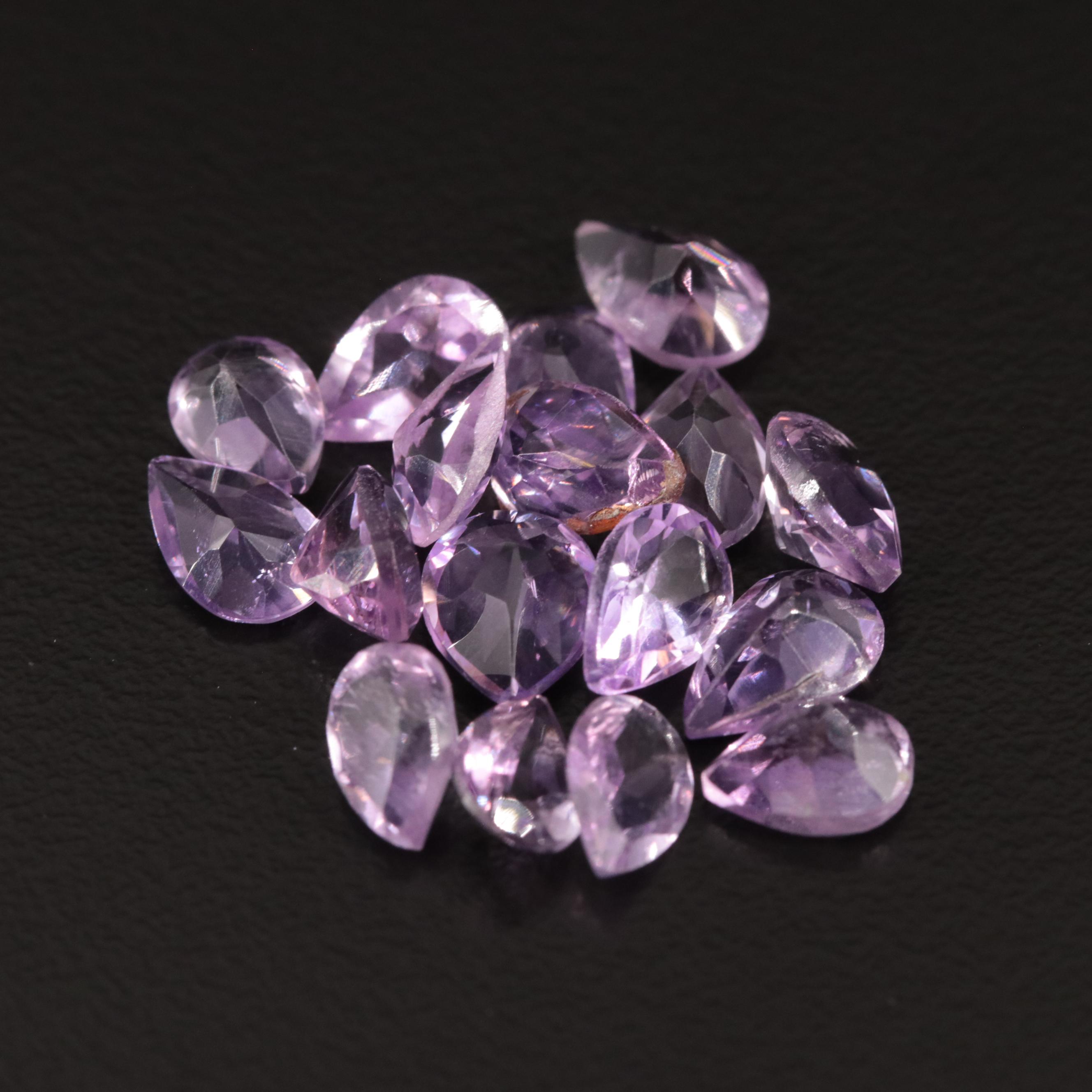 Loose 12.65 CTW Amethyst Lot