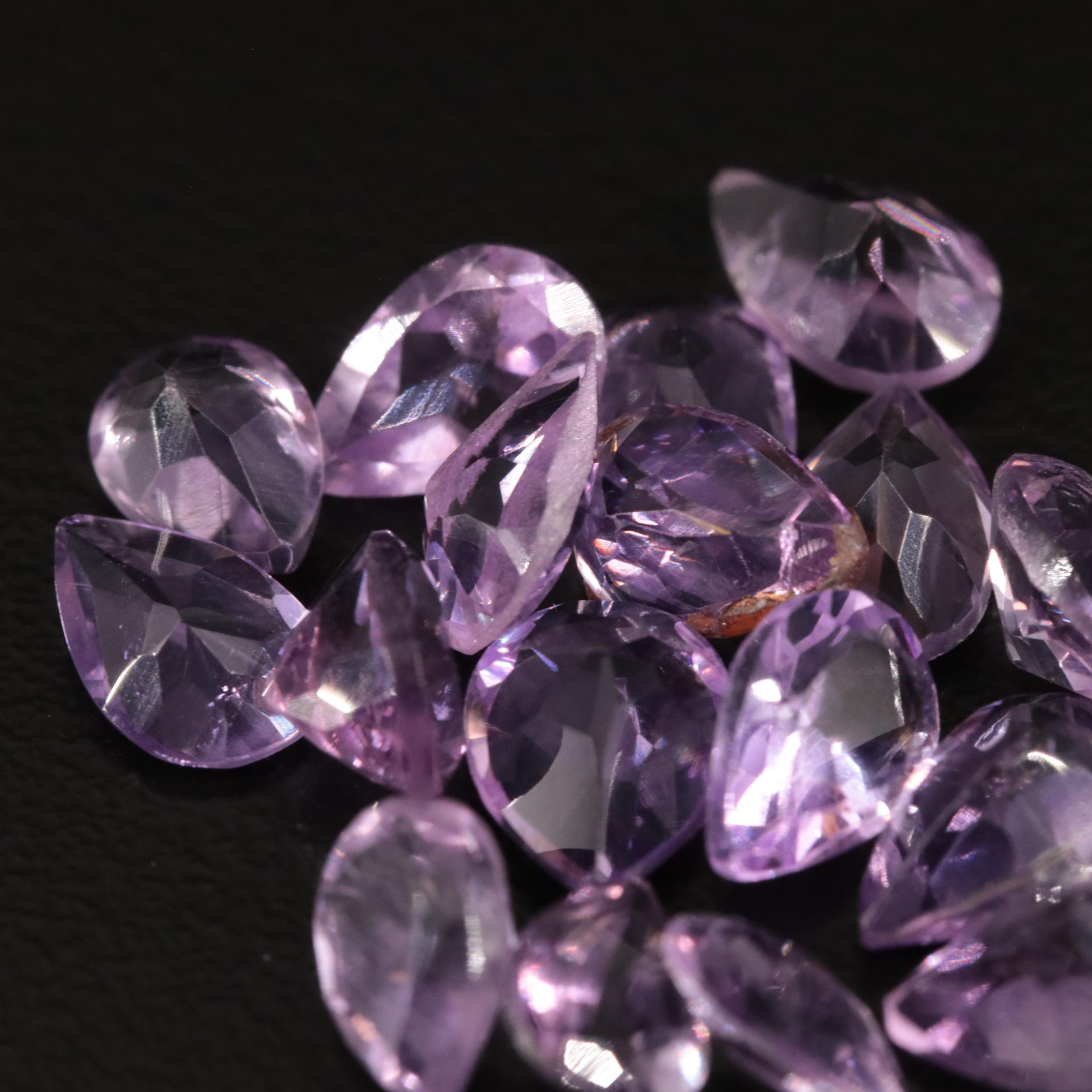 Loose 12.65 CTW Amethyst Lot