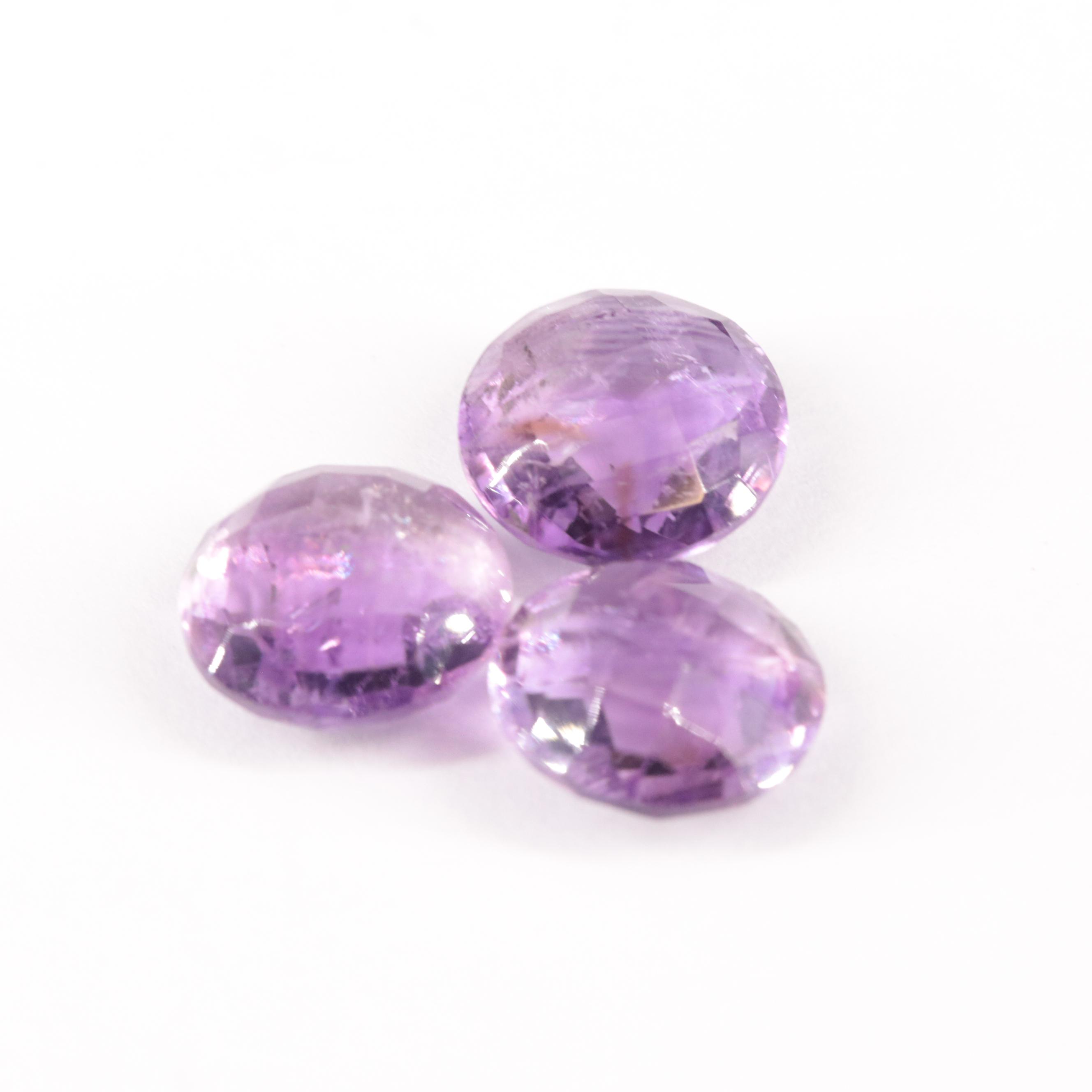 Loose 16.84 CTW Amethyst Lot
