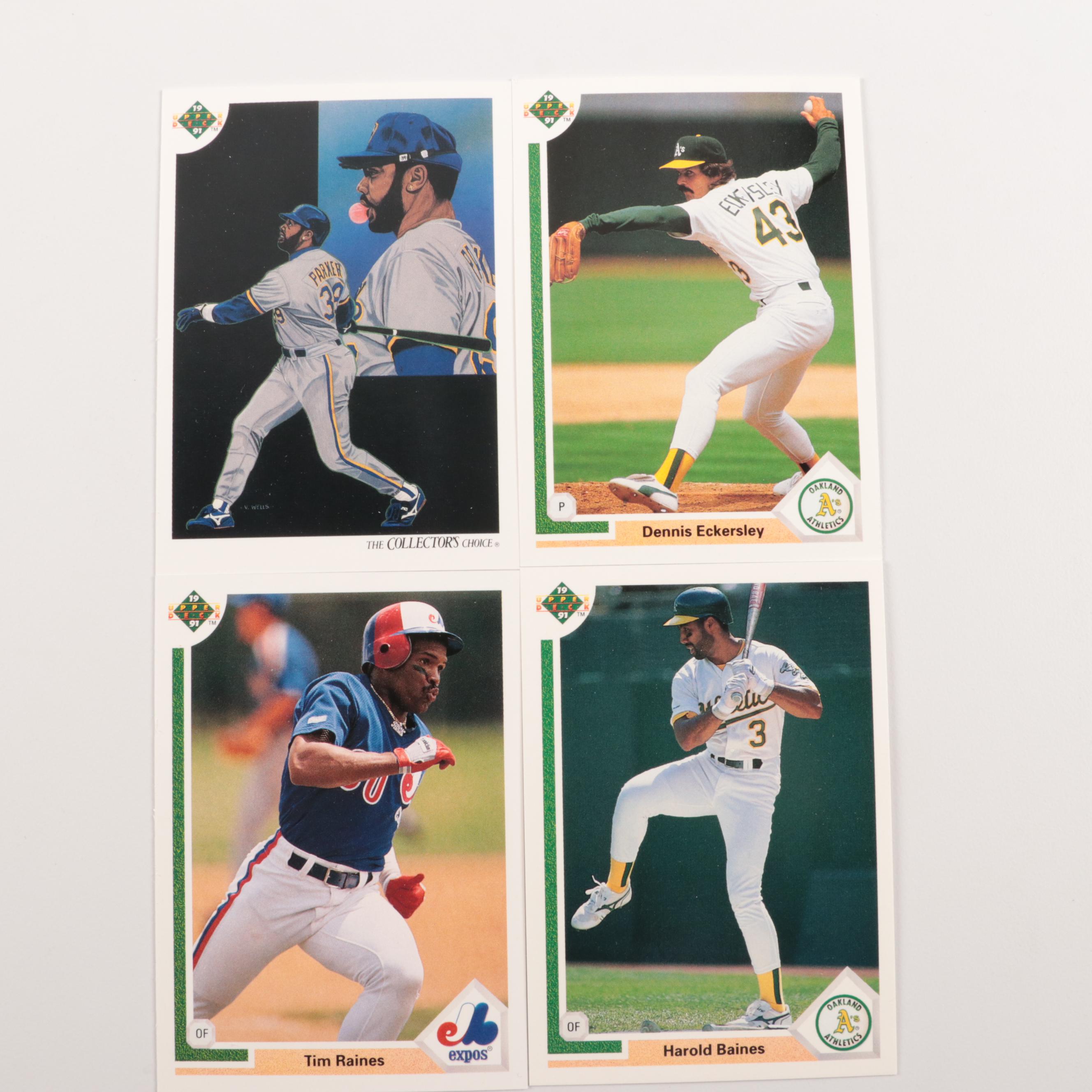 Danbury Mint 22K Baseball Cards with 1992 Topps Set and More Sports Memorabilia