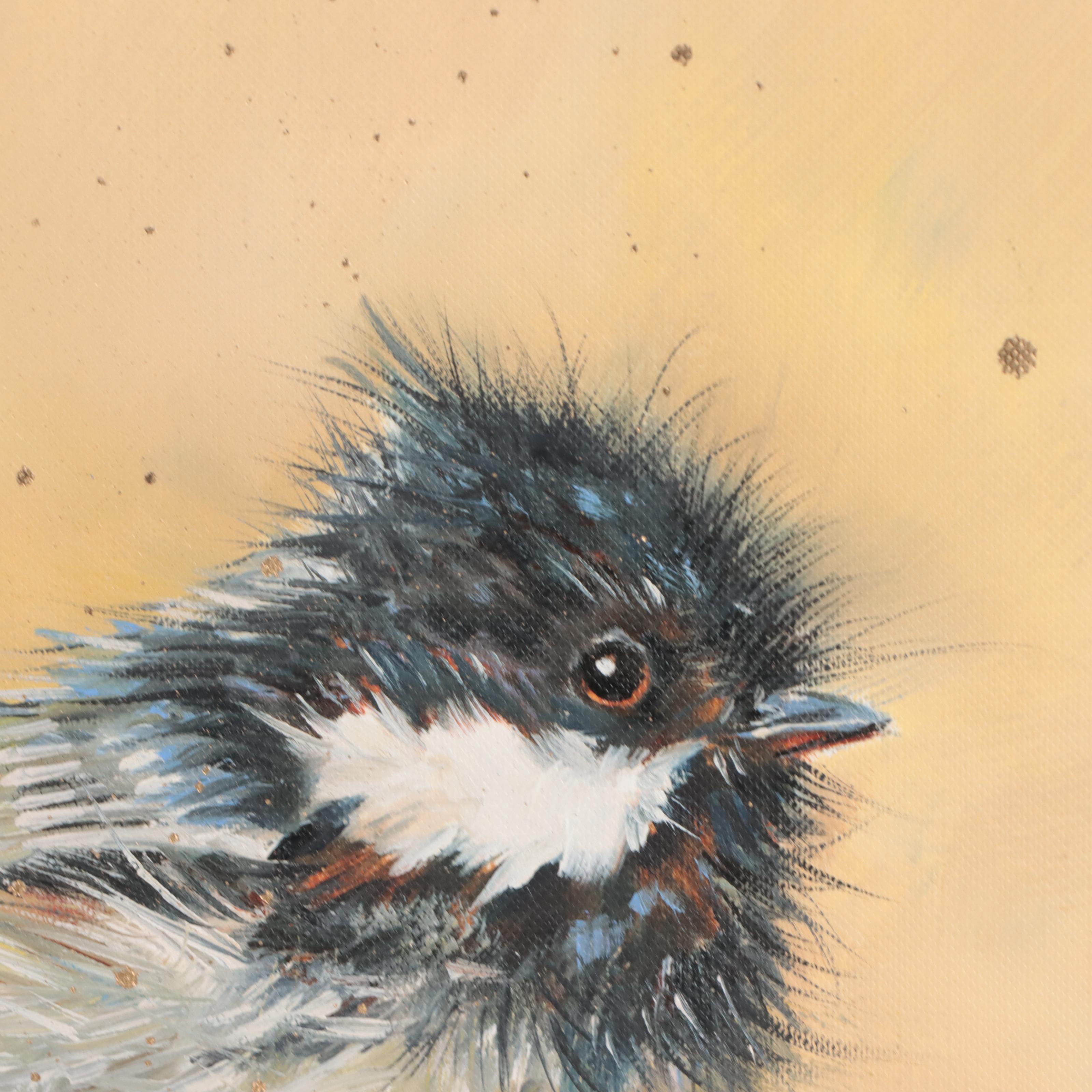 Inga Kovalenko Oil Painting of Bird, 2023