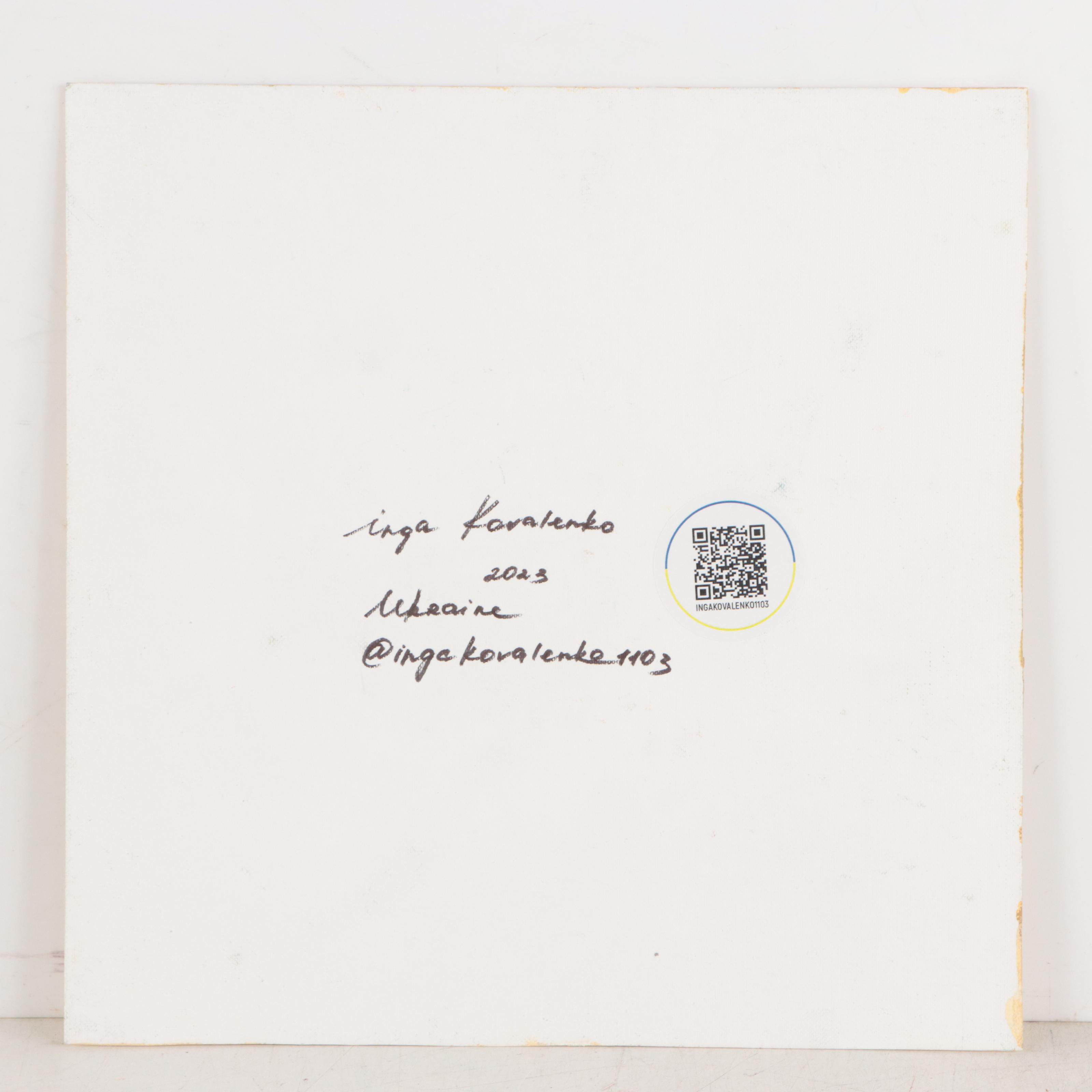 Inga Kovalenko Oil Painting of Bird, 2023