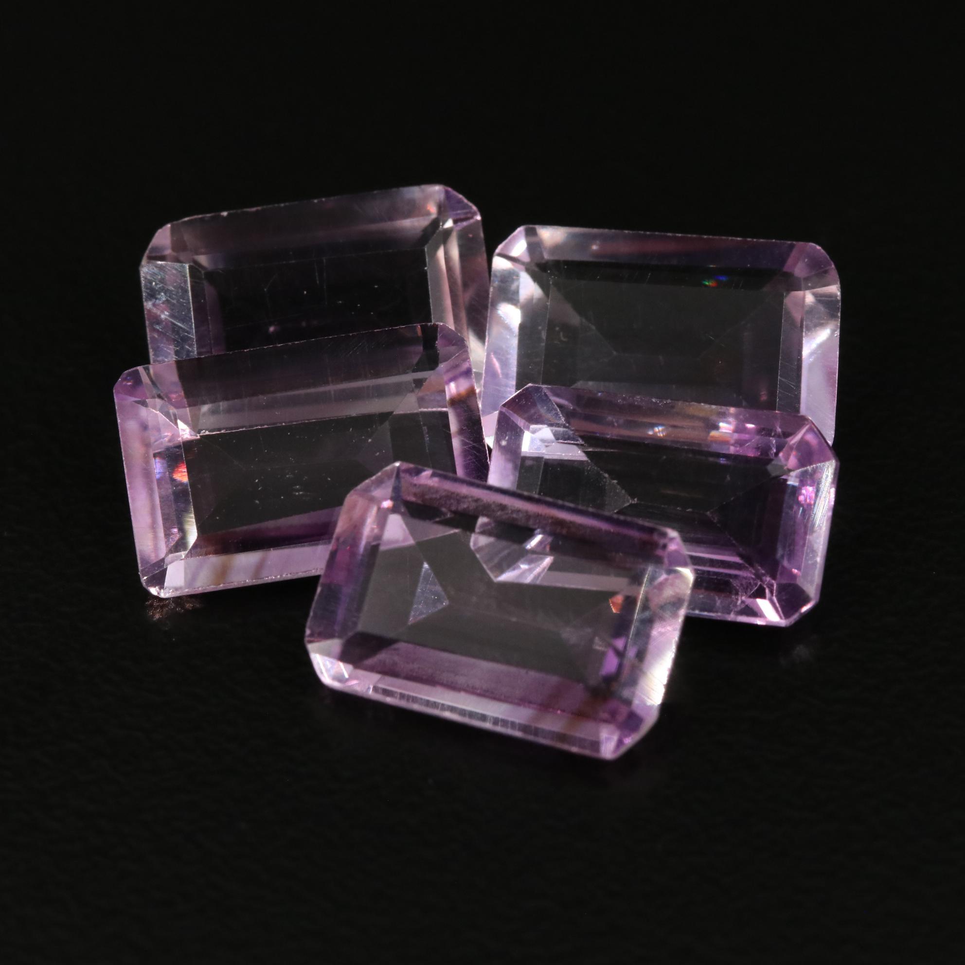 Loose 15.01 CTW Amethyst Lot