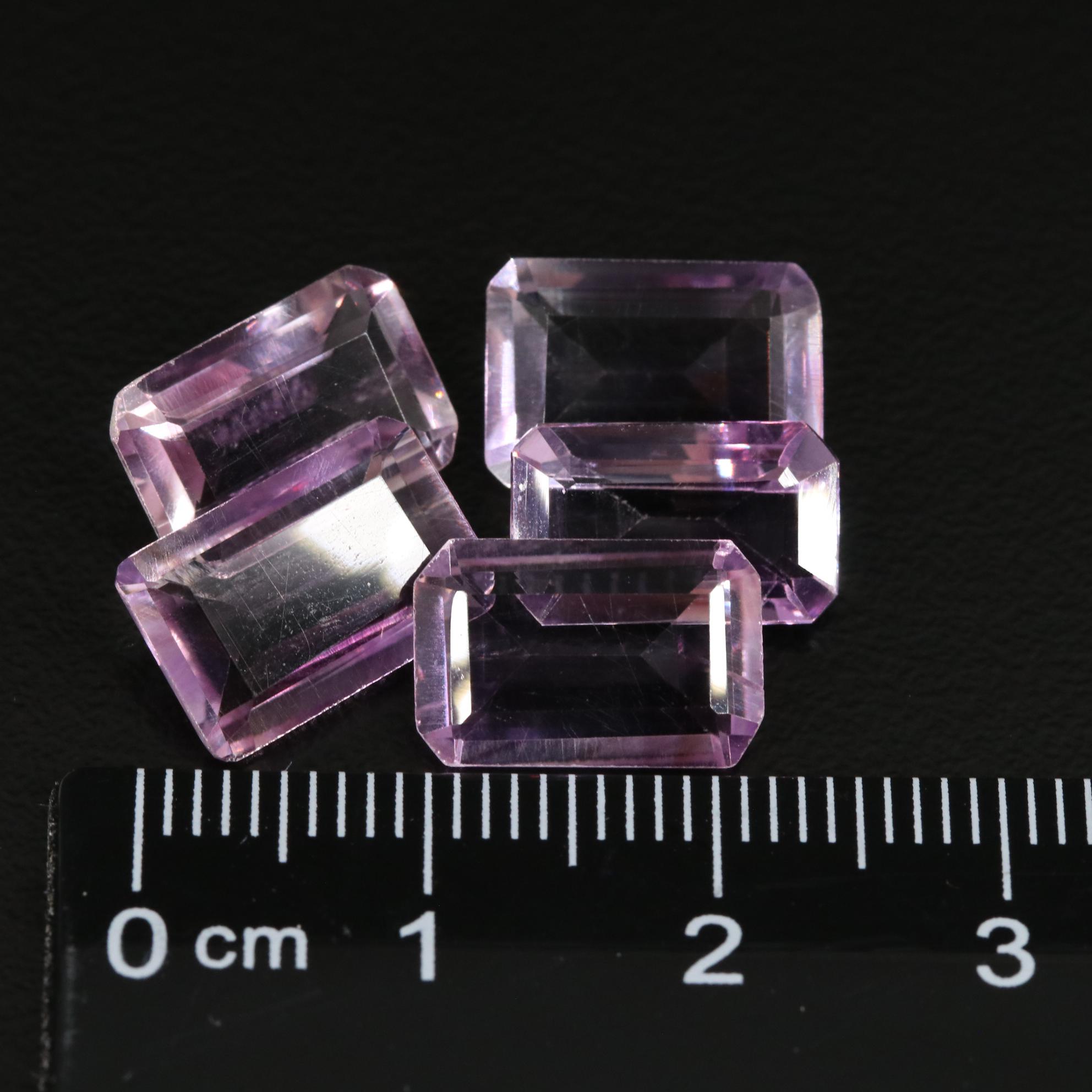 Loose 15.01 CTW Amethyst Lot