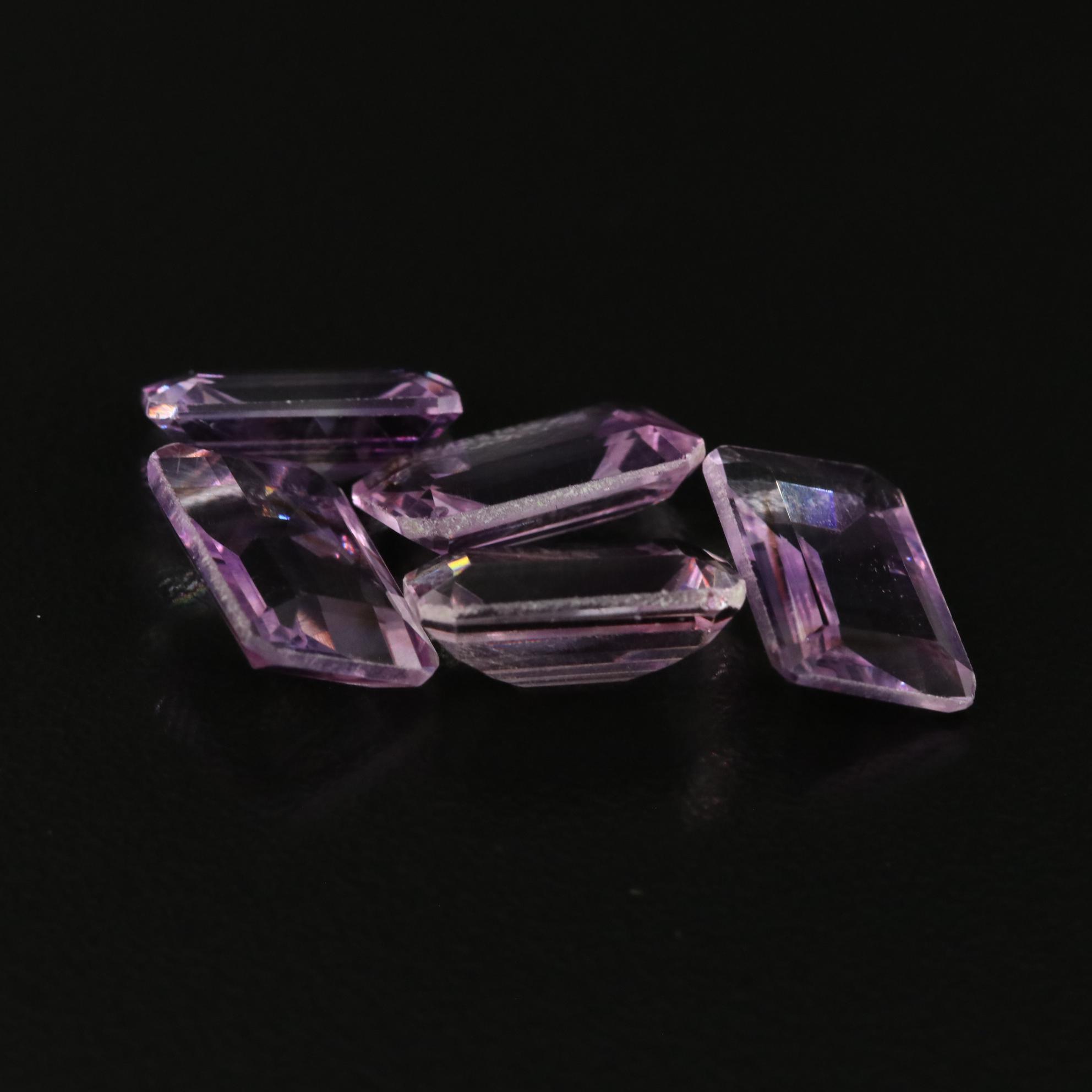 Loose 15.01 CTW Amethyst Lot