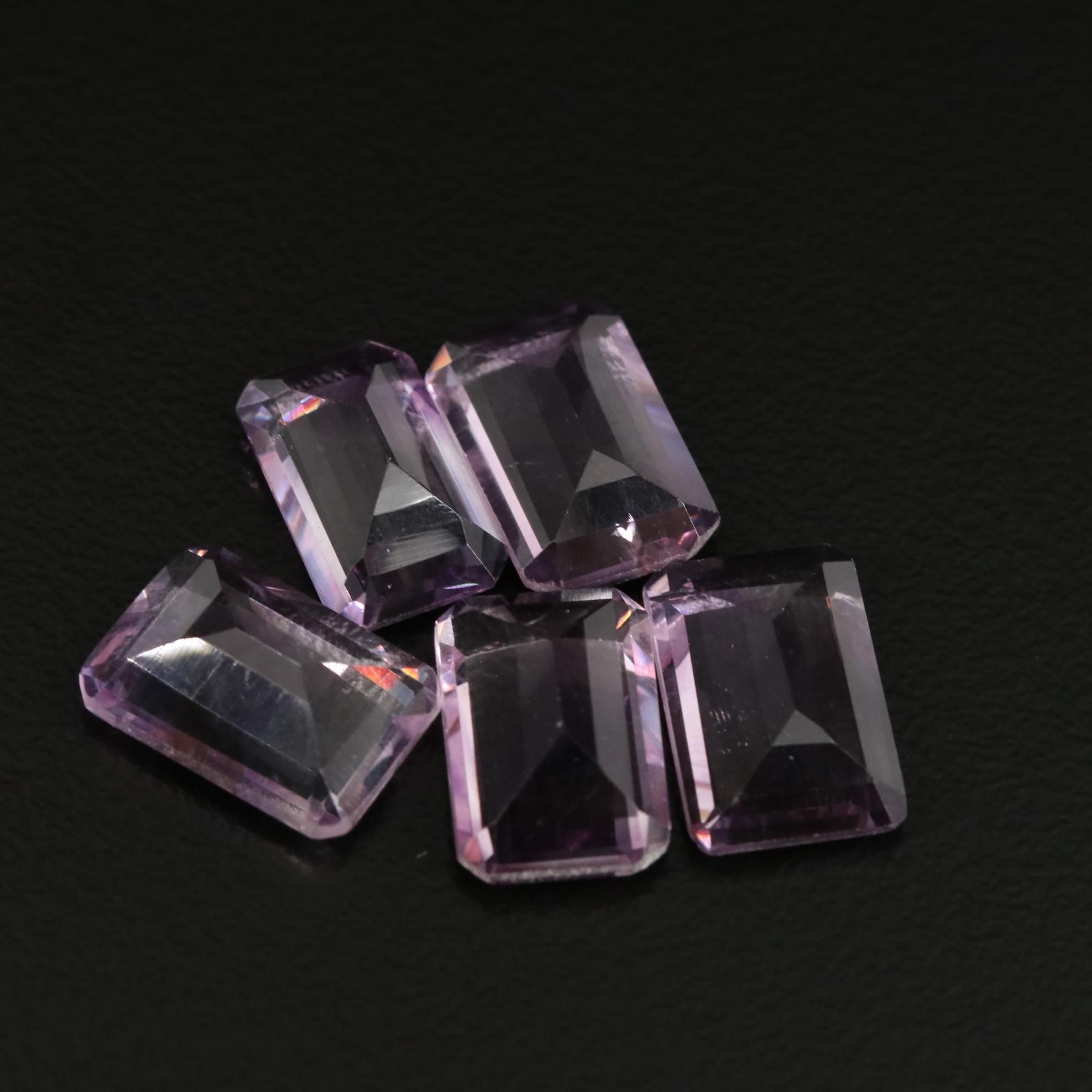 Loose 15.01 CTW Amethyst Lot